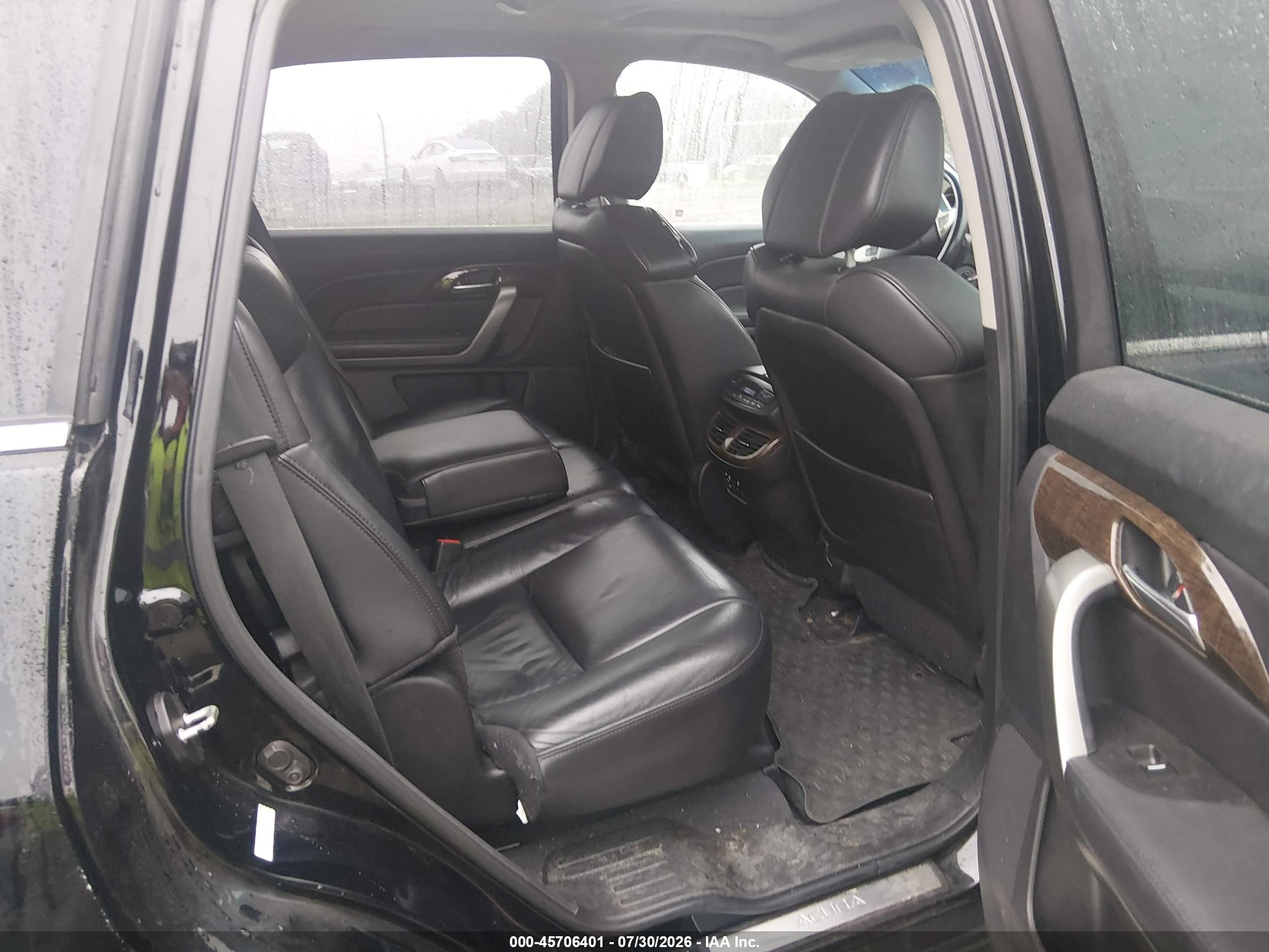 2013 Acura Mdx Technology Package Black vin: 2HNYD2H4XDH512192
