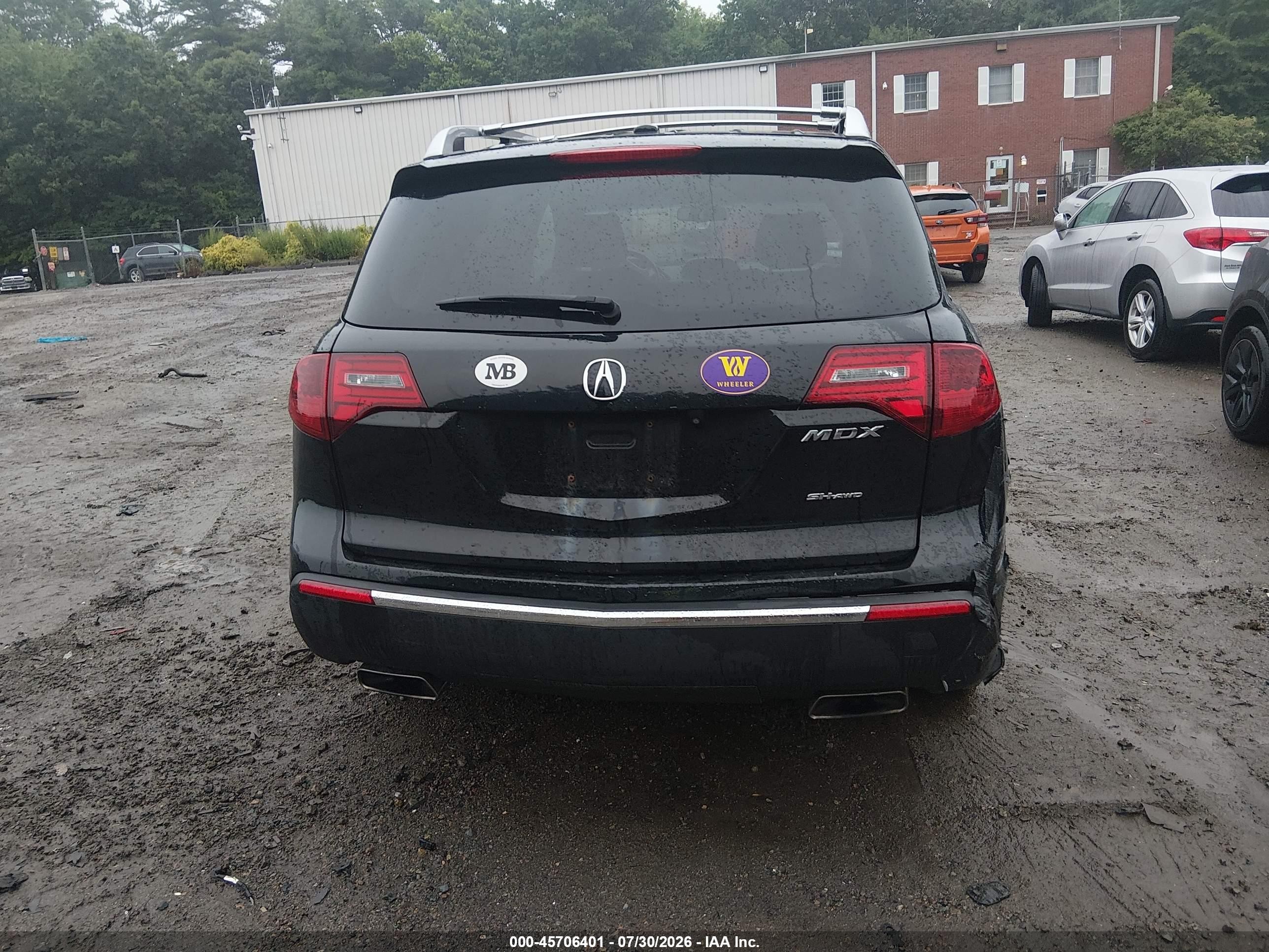 2013 Acura Mdx Technology Package Black vin: 2HNYD2H4XDH512192