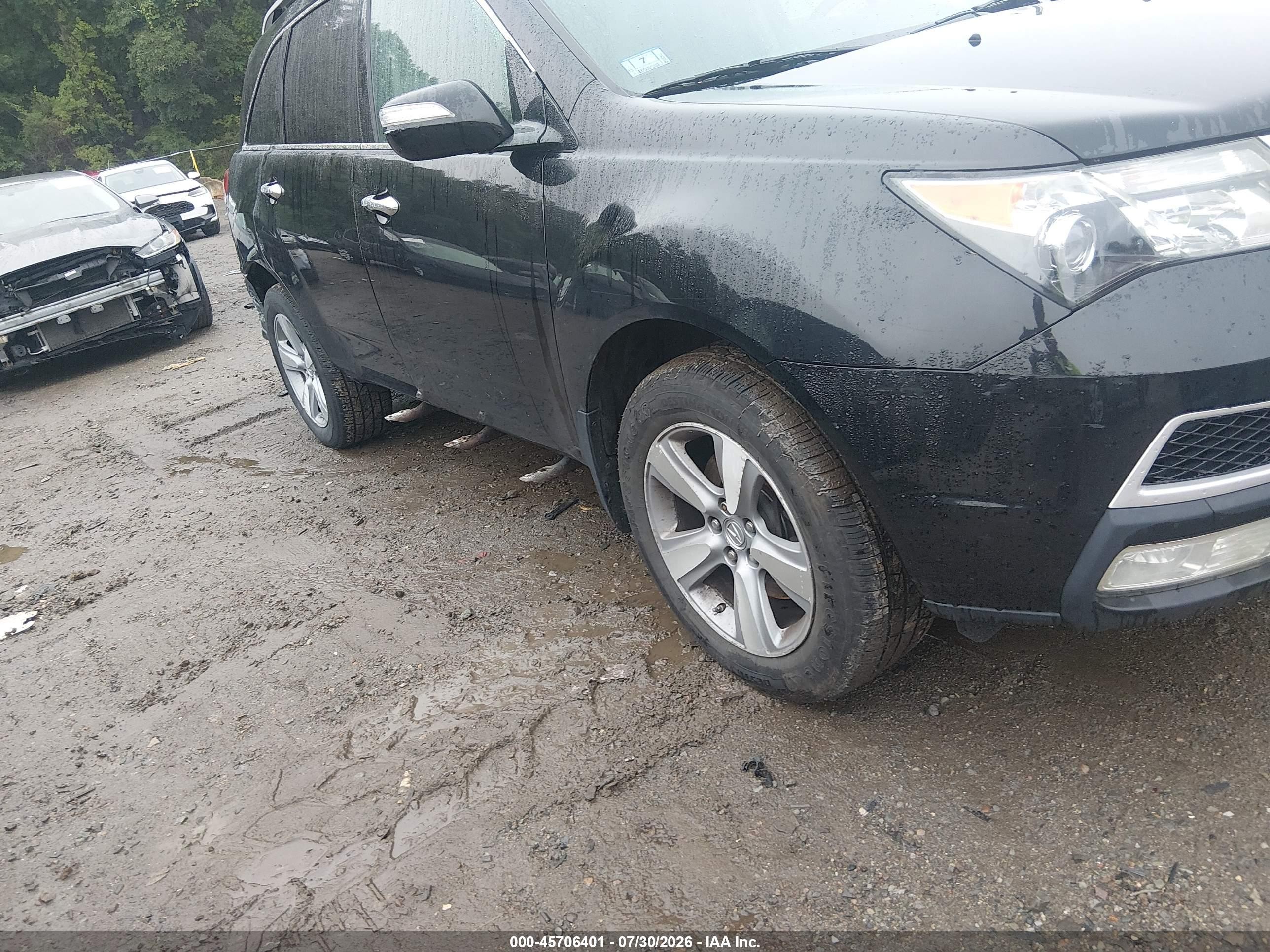2013 Acura Mdx Technology Package Black vin: 2HNYD2H4XDH512192