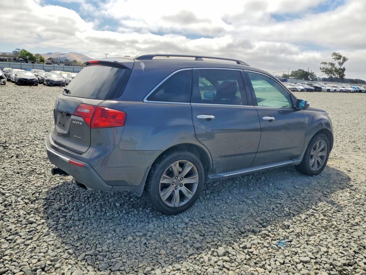 2011 Acura Mdx Advance Gray vin: 2HNYD2H50BH513843