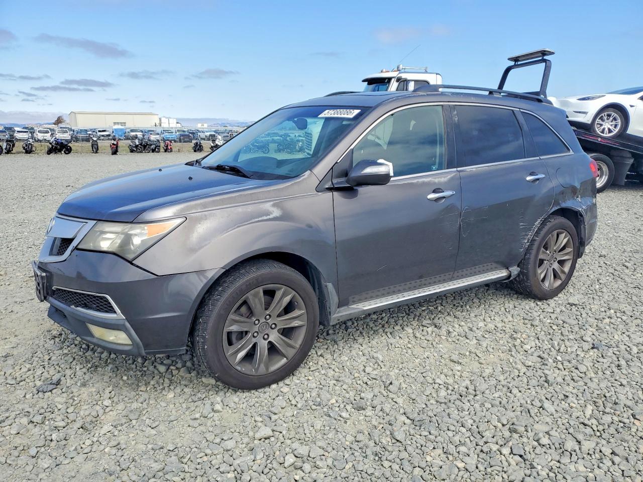 2011 Acura Mdx Advance Серый vin: 2HNYD2H50BH513843