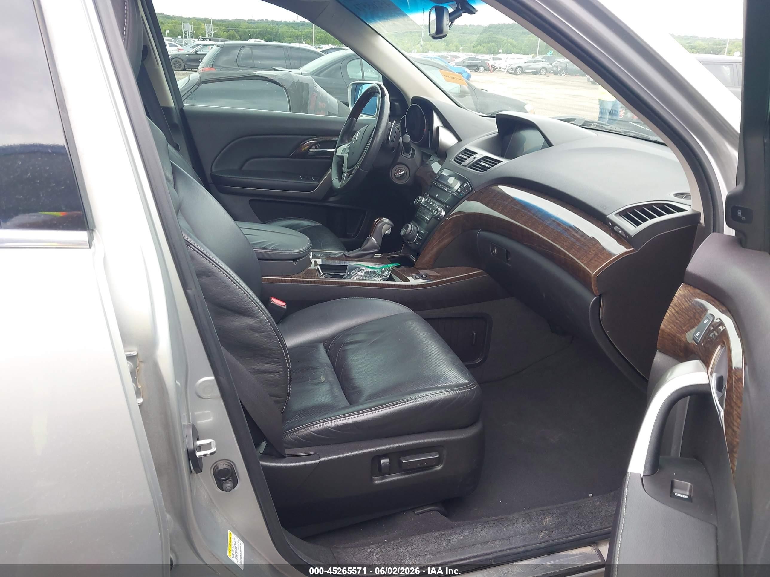 2010 Acura Mdx Advance Package Silver vin: 2HNYD2H52AH517293