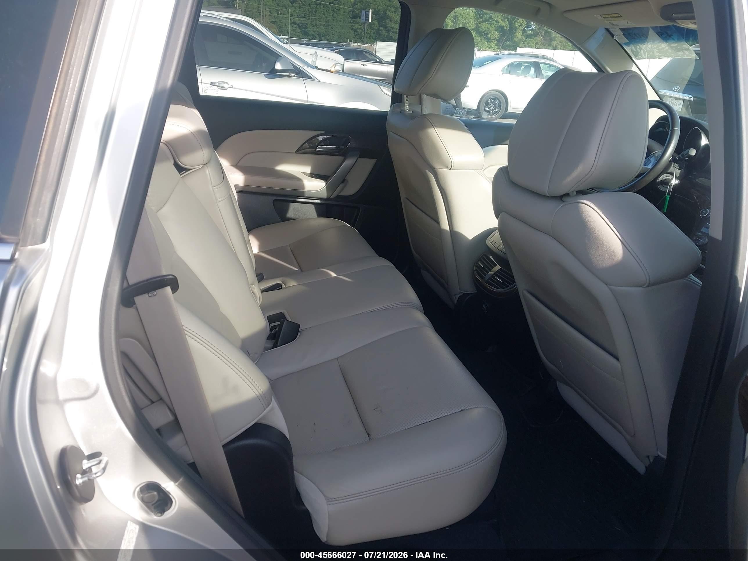 2010 Acura Mdx Advance Package Silver vin: 2HNYD2H52AH527726