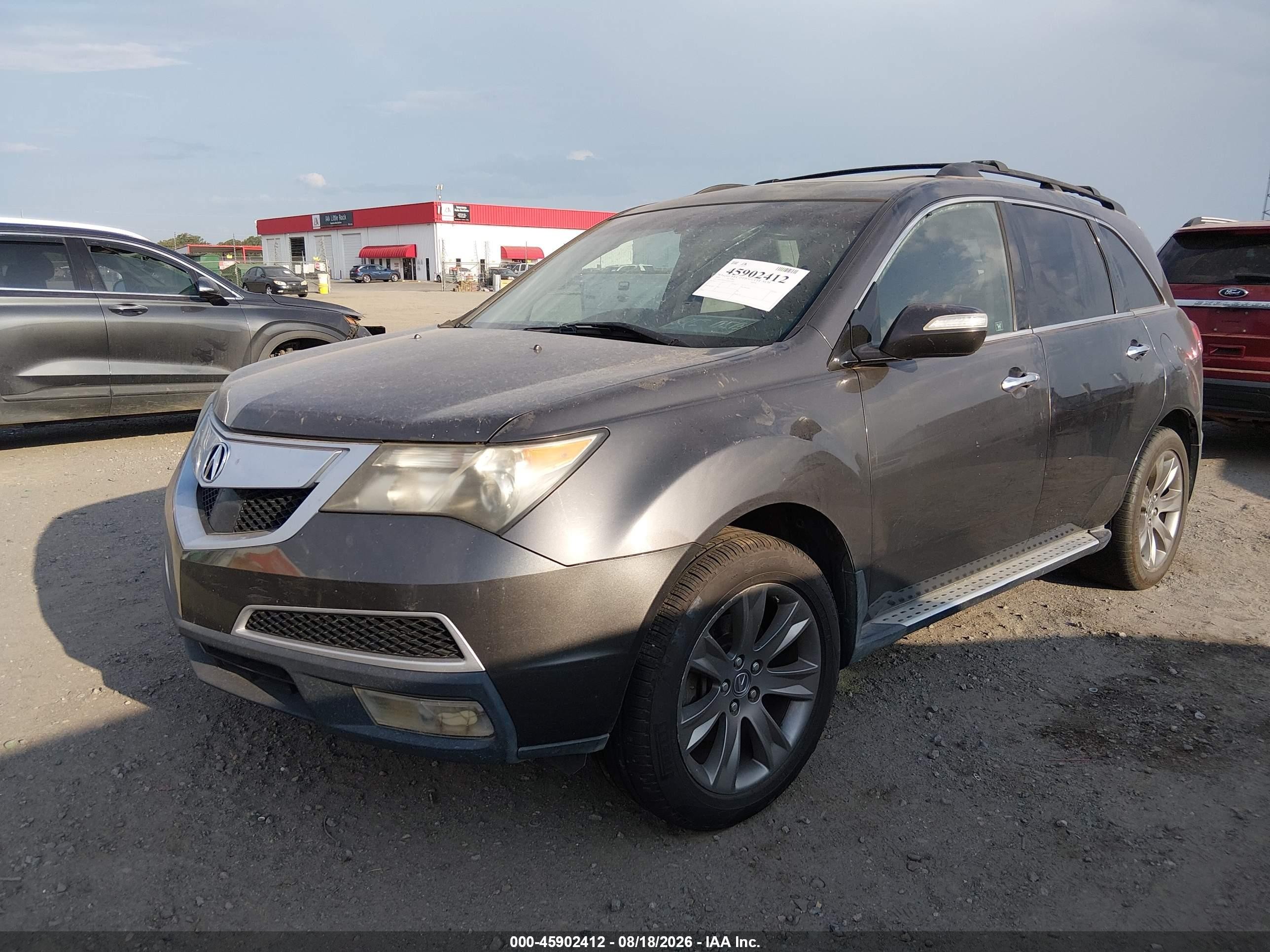 2010 Acura Mdx Advance Package Gray vin: 2HNYD2H52AH532389