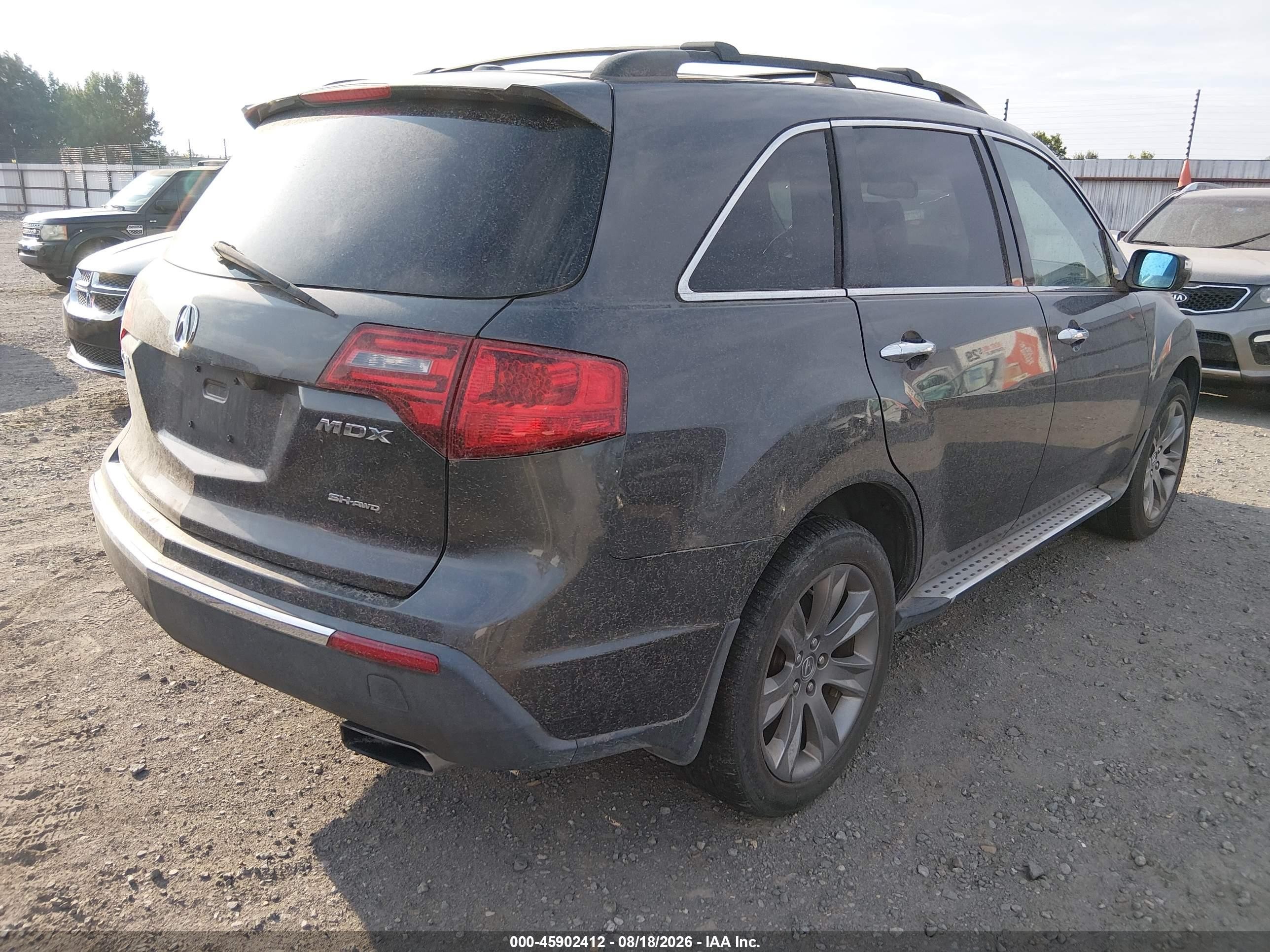 2010 Acura Mdx Advance Package Gray vin: 2HNYD2H52AH532389