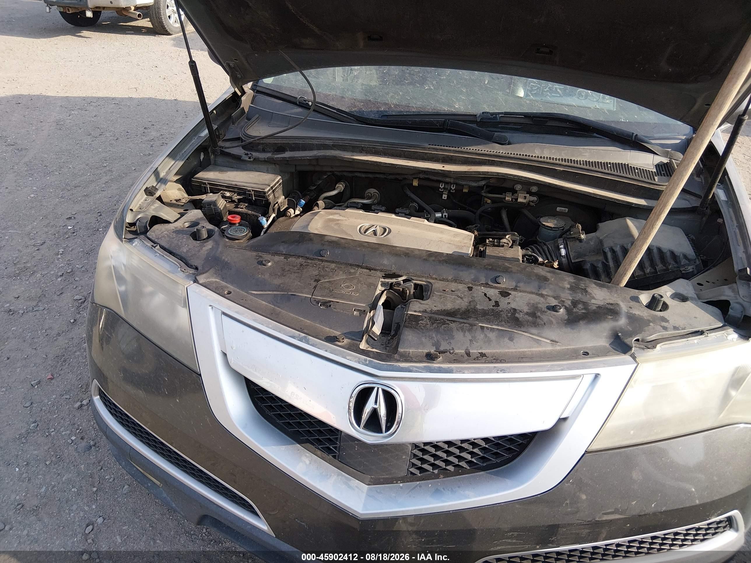 2010 Acura Mdx Advance Package Gray vin: 2HNYD2H52AH532389