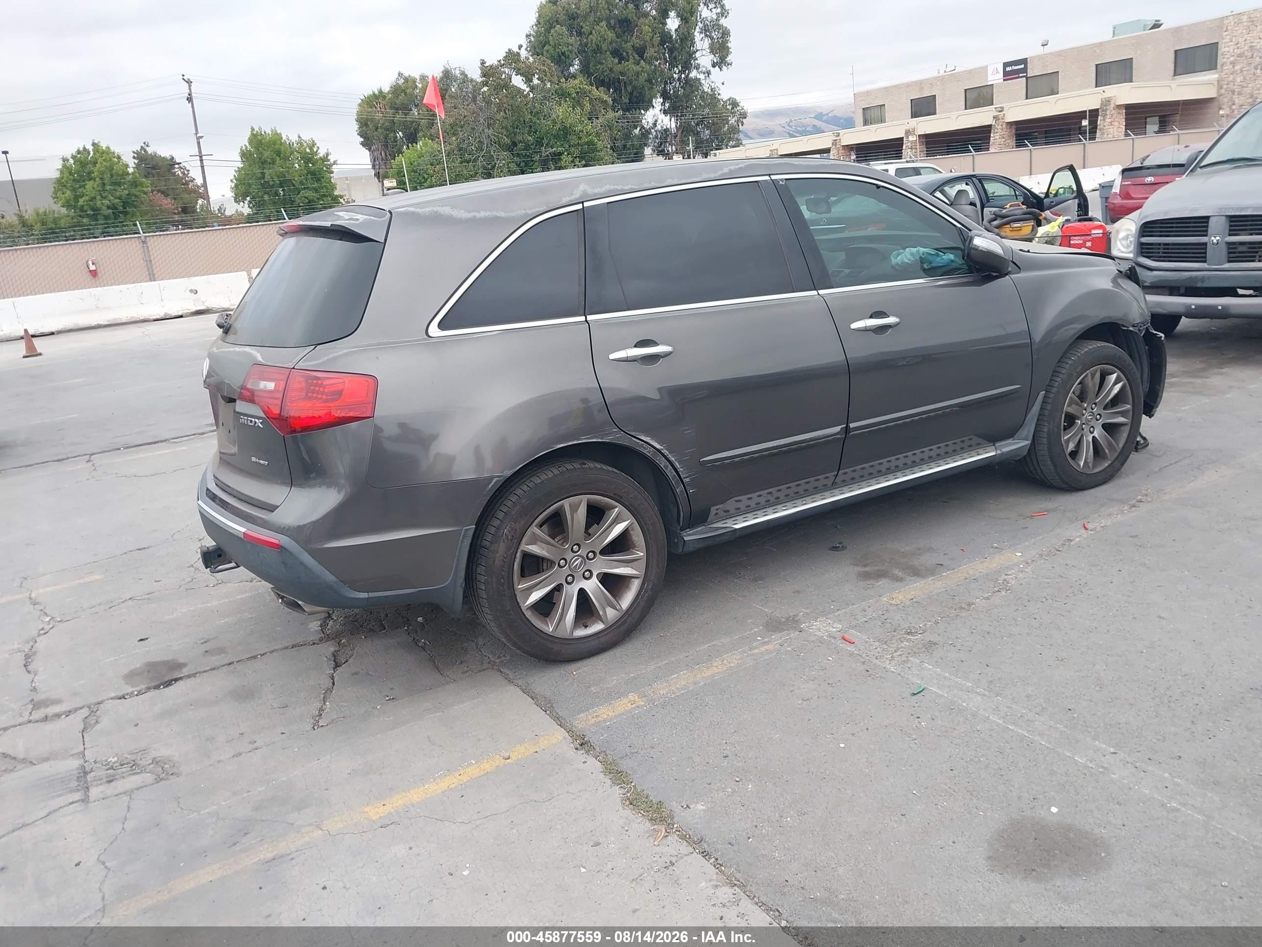 2011 Acura Mdx Advance Package Gray vin: 2HNYD2H52BH540381