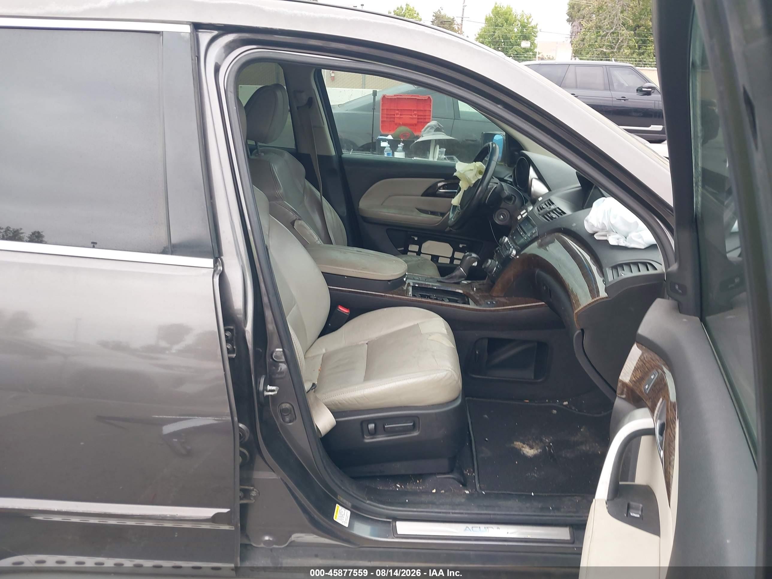2011 Acura Mdx Advance Package Gray vin: 2HNYD2H52BH540381