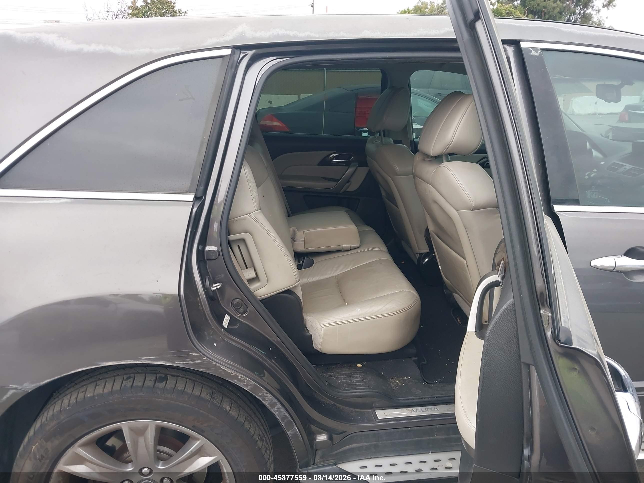 2011 Acura Mdx Advance Package Gray vin: 2HNYD2H52BH540381