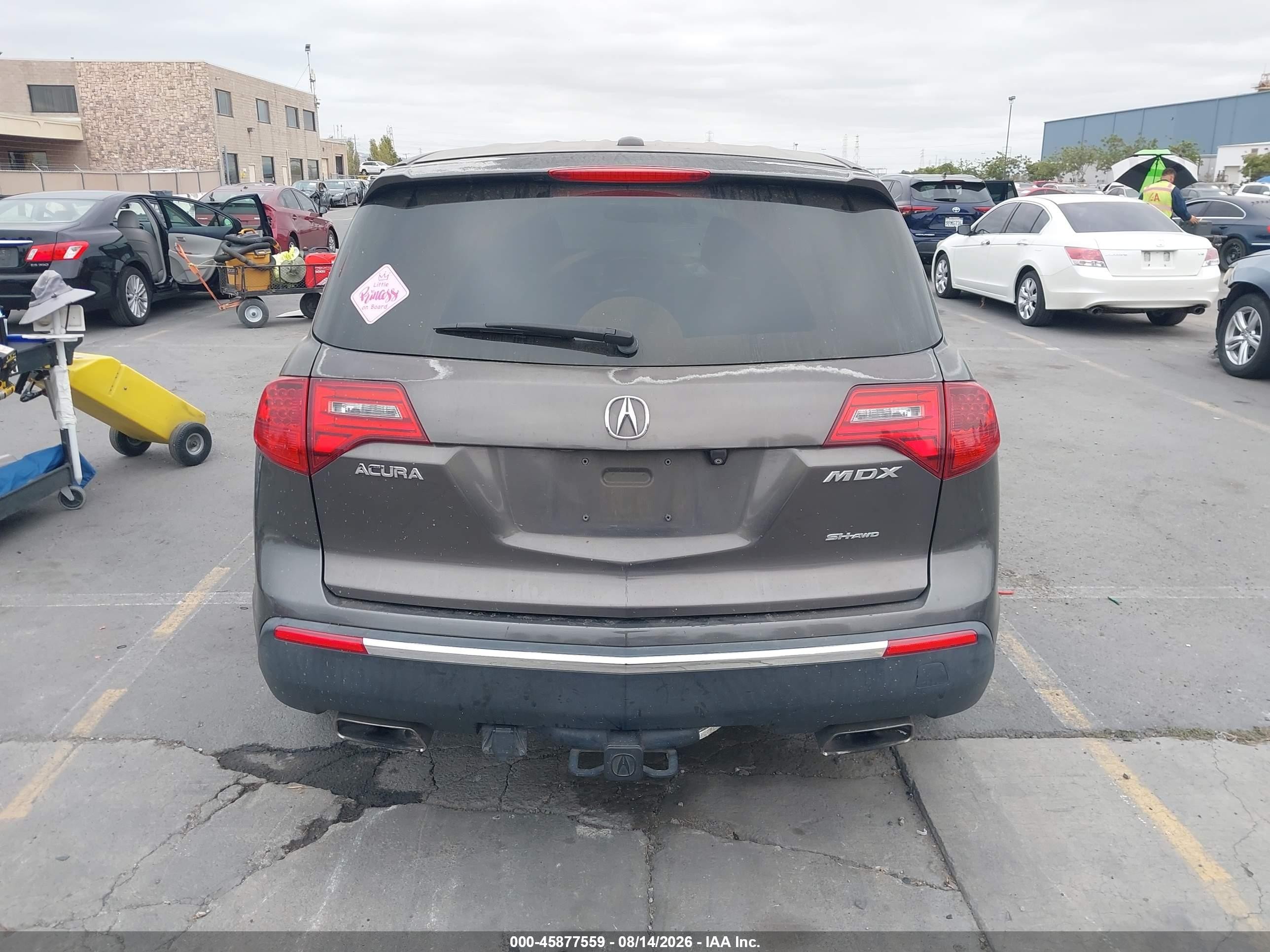 2011 Acura Mdx Advance Package Gray vin: 2HNYD2H52BH540381