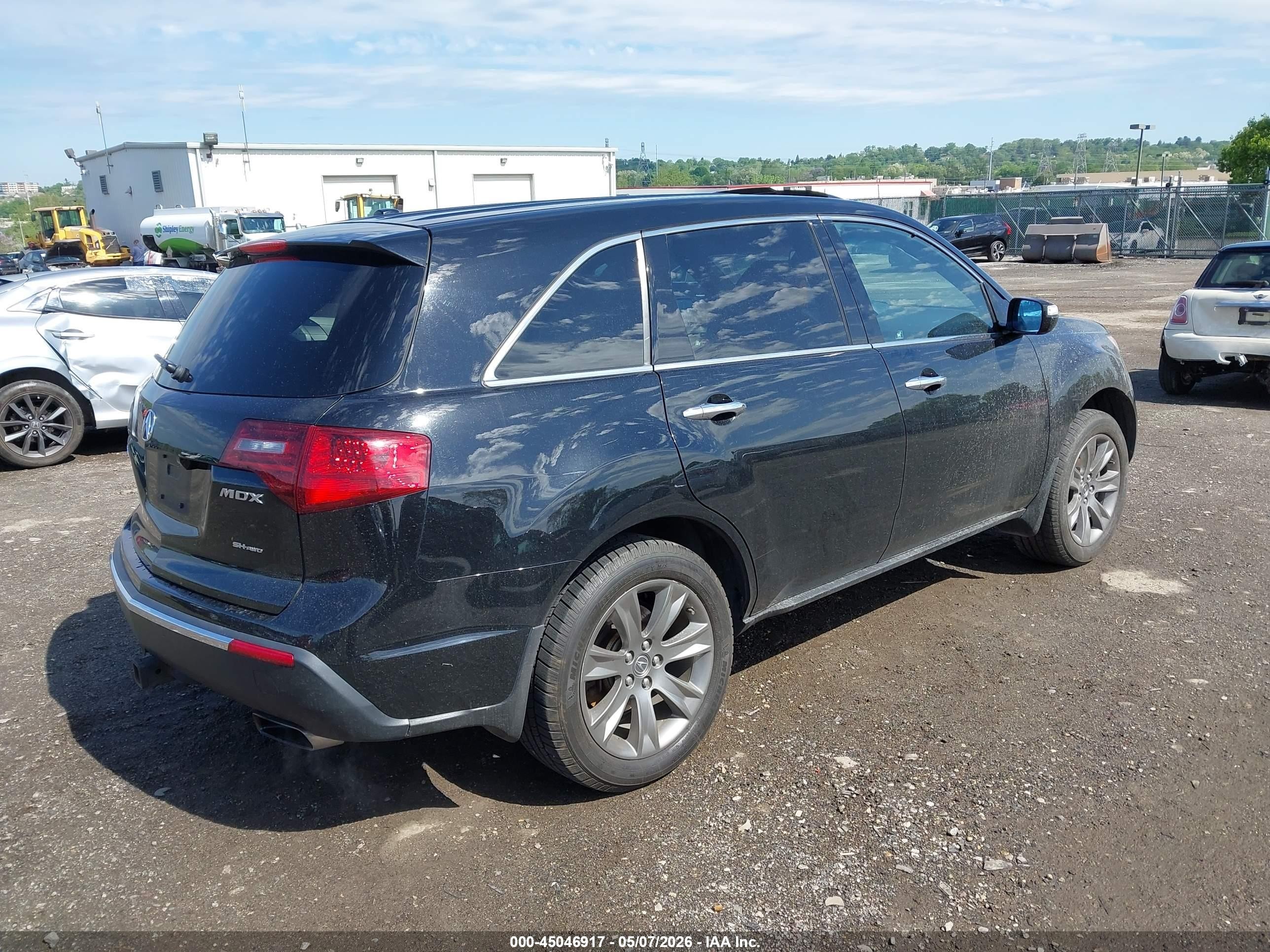 2010 Acura Mdx Advance Package Black vin: 2HNYD2H55AH532659