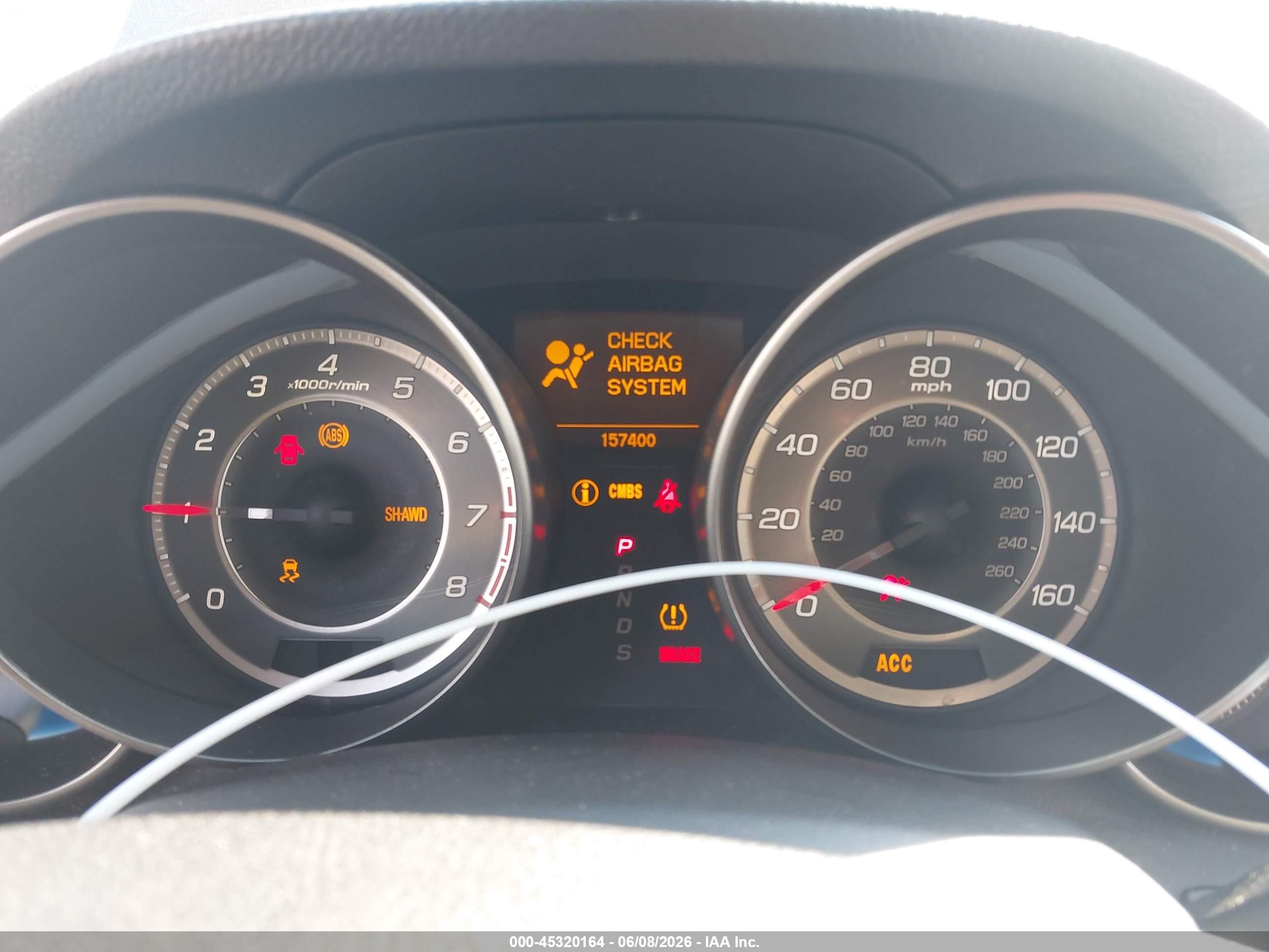 2011 Acura Mdx Advance Package Серый vin: 2HNYD2H55BH501798