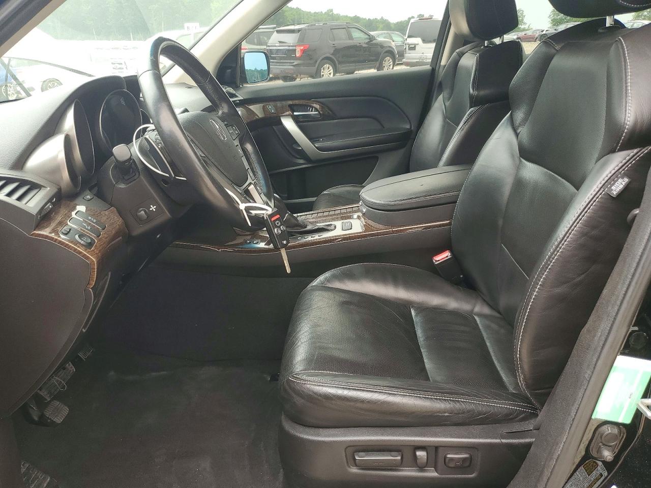 2011 Acura Mdx Advance Черный vin: 2HNYD2H57BH545866
