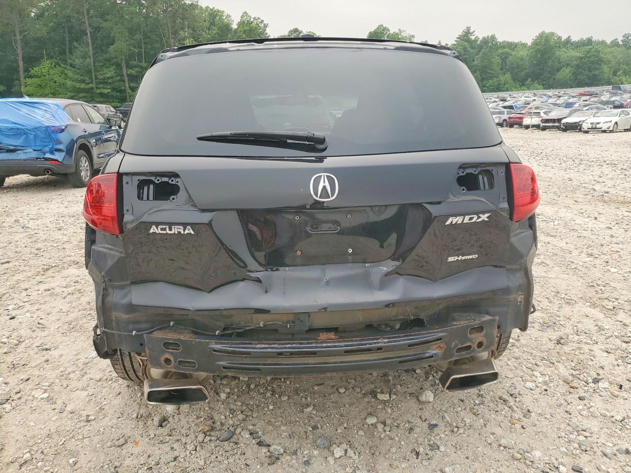 2011 Acura Mdx Advance Черный vin: 2HNYD2H57BH545866