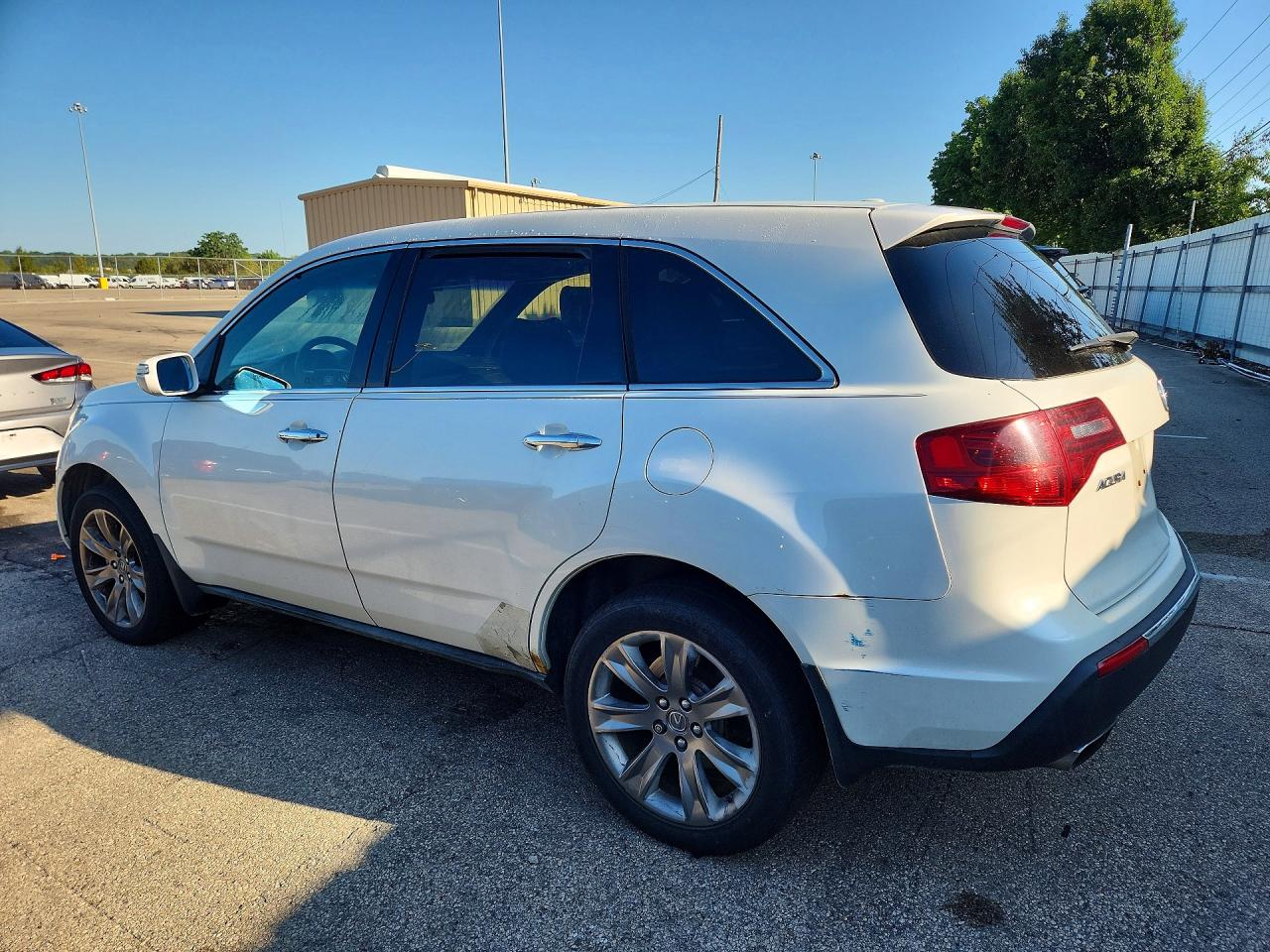 2010 Acura Mdx Advance White vin: 2HNYD2H58AH506802