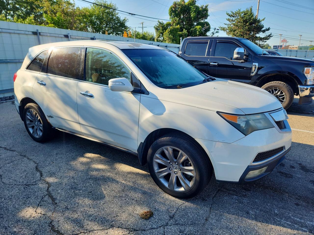 2010 Acura Mdx Advance White vin: 2HNYD2H58AH506802