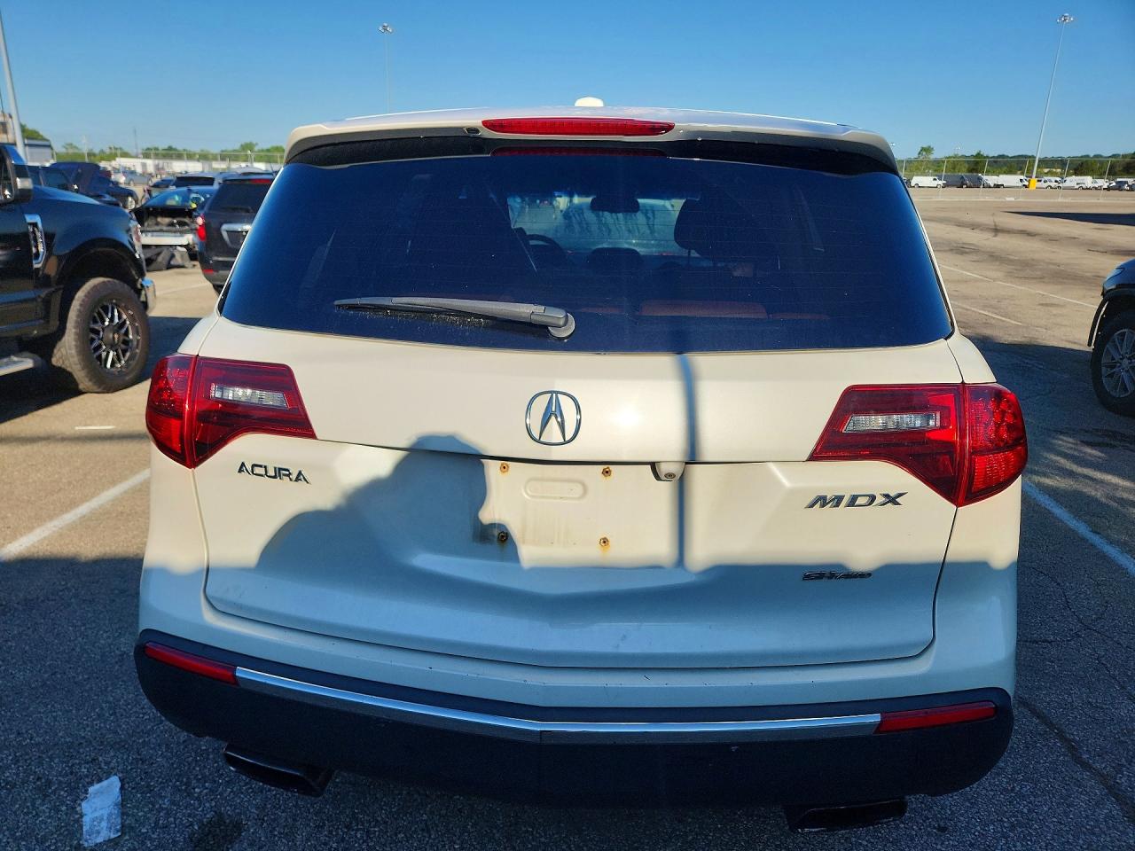 2010 Acura Mdx Advance White vin: 2HNYD2H58AH506802