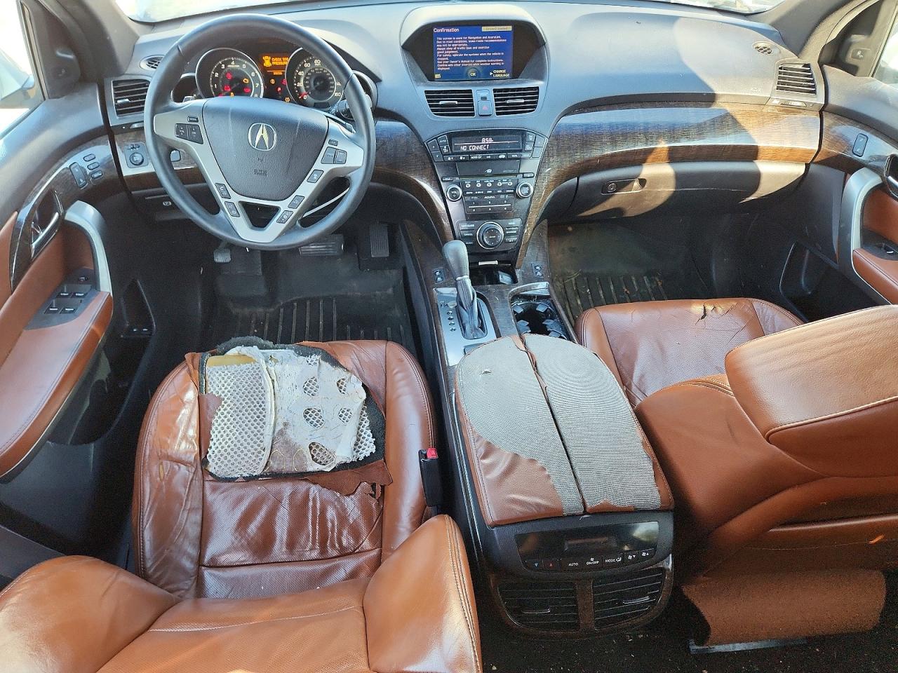2010 Acura Mdx Advance White vin: 2HNYD2H58AH506802