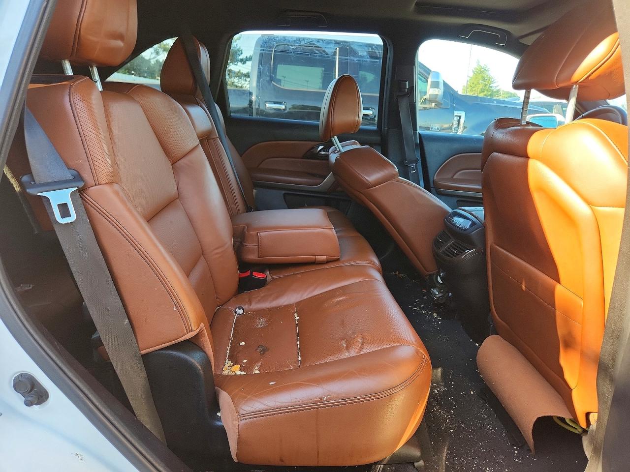 2010 Acura Mdx Advance White vin: 2HNYD2H58AH506802