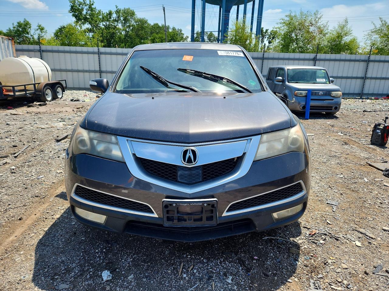 2011 Acura Mdx Advance Gray vin: 2HNYD2H58BH501794