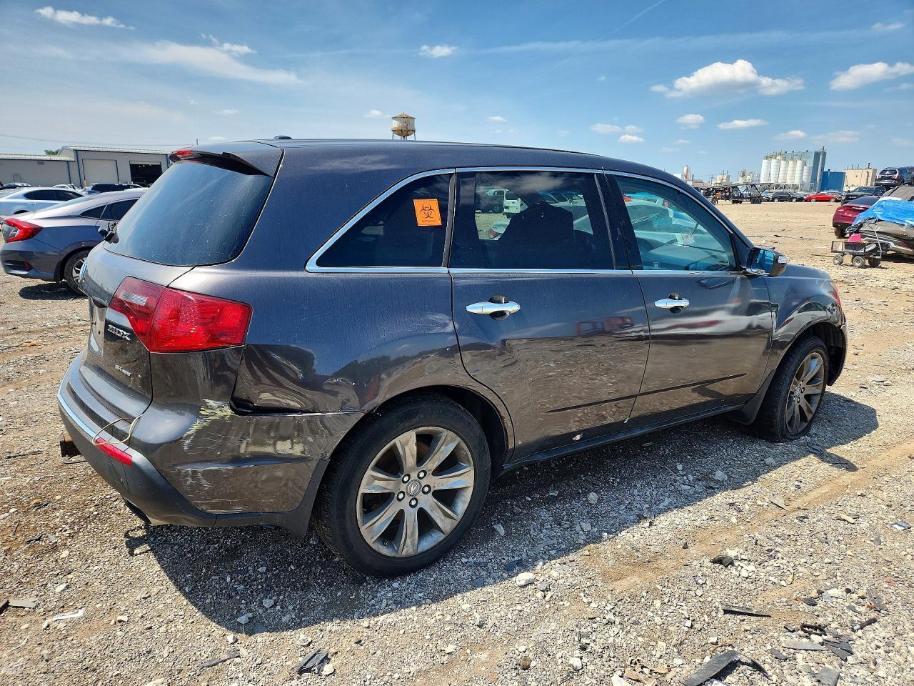 2011 Acura Mdx Advance Gray vin: 2HNYD2H58BH501794