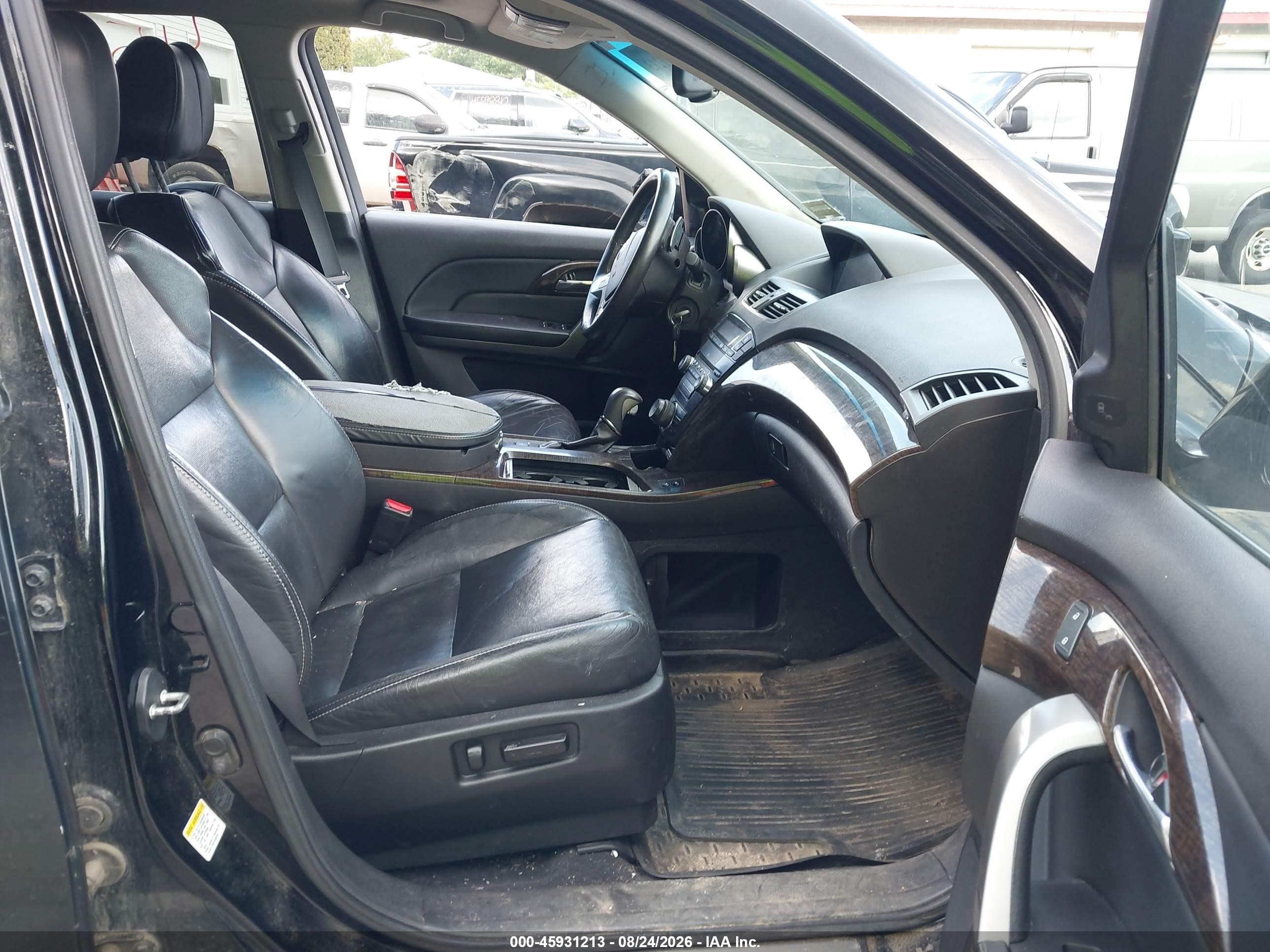 2010 Acura Mdx Advance Package Black vin: 2HNYD2H59AH520949