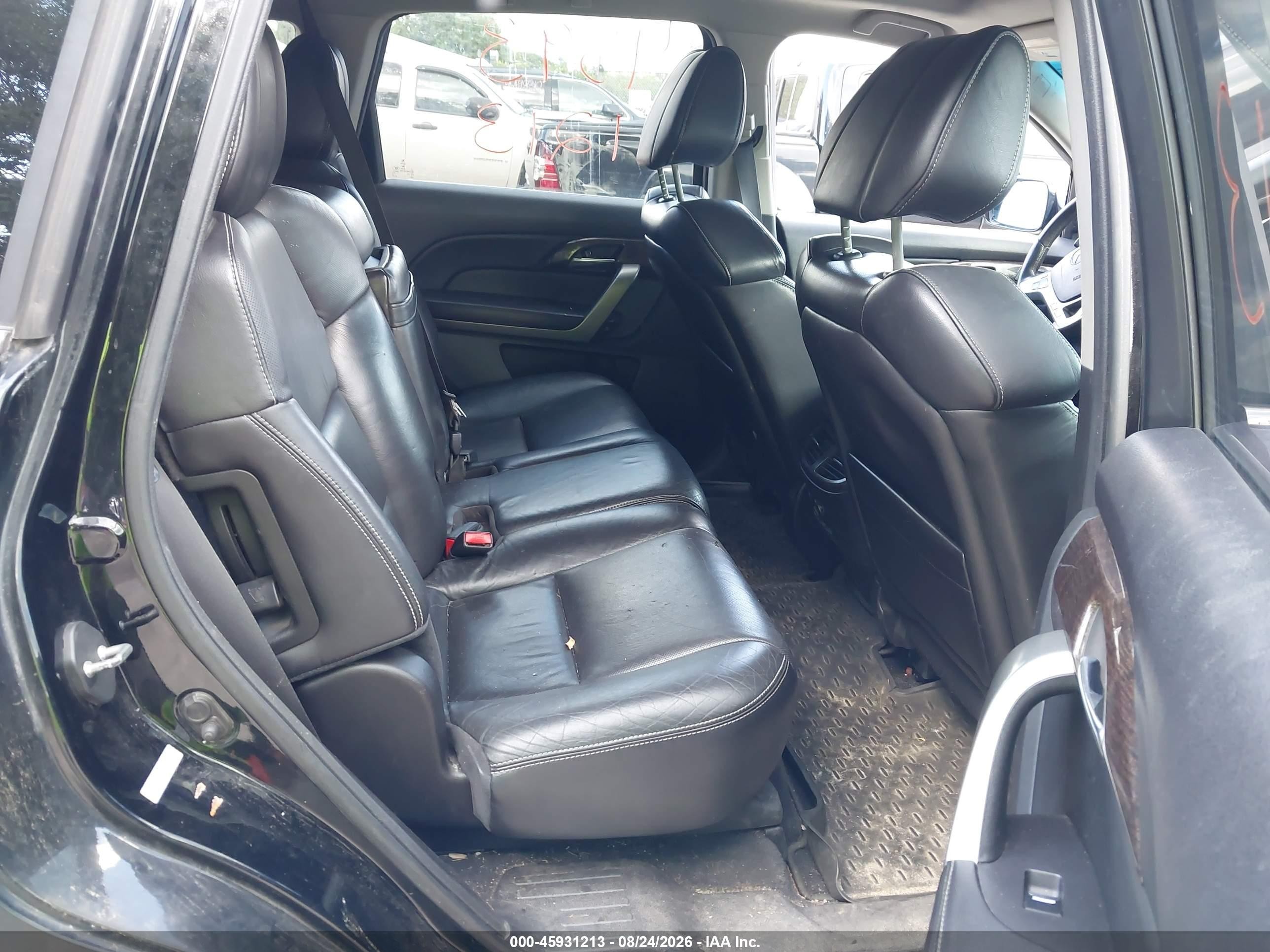 2010 Acura Mdx Advance Package Black vin: 2HNYD2H59AH520949
