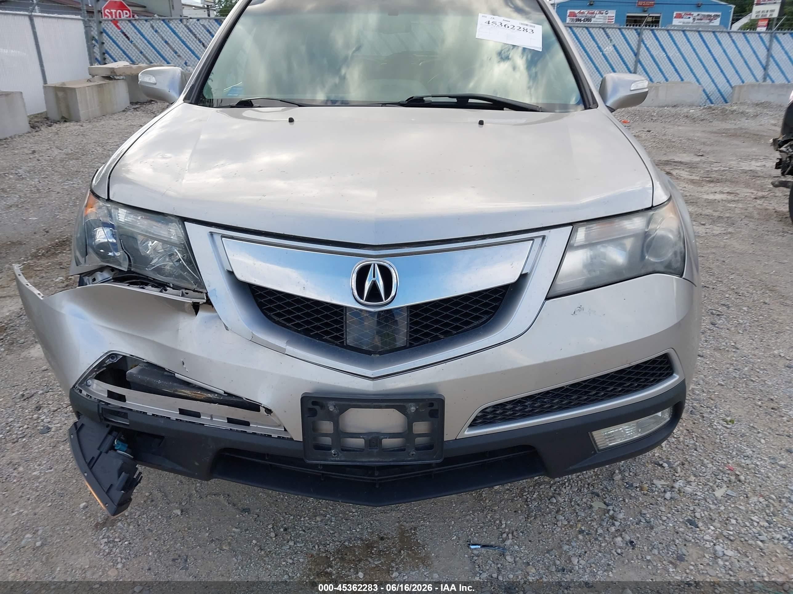 2011 Acura Mdx Advance Package Silver vin: 2HNYD2H59BH521343
