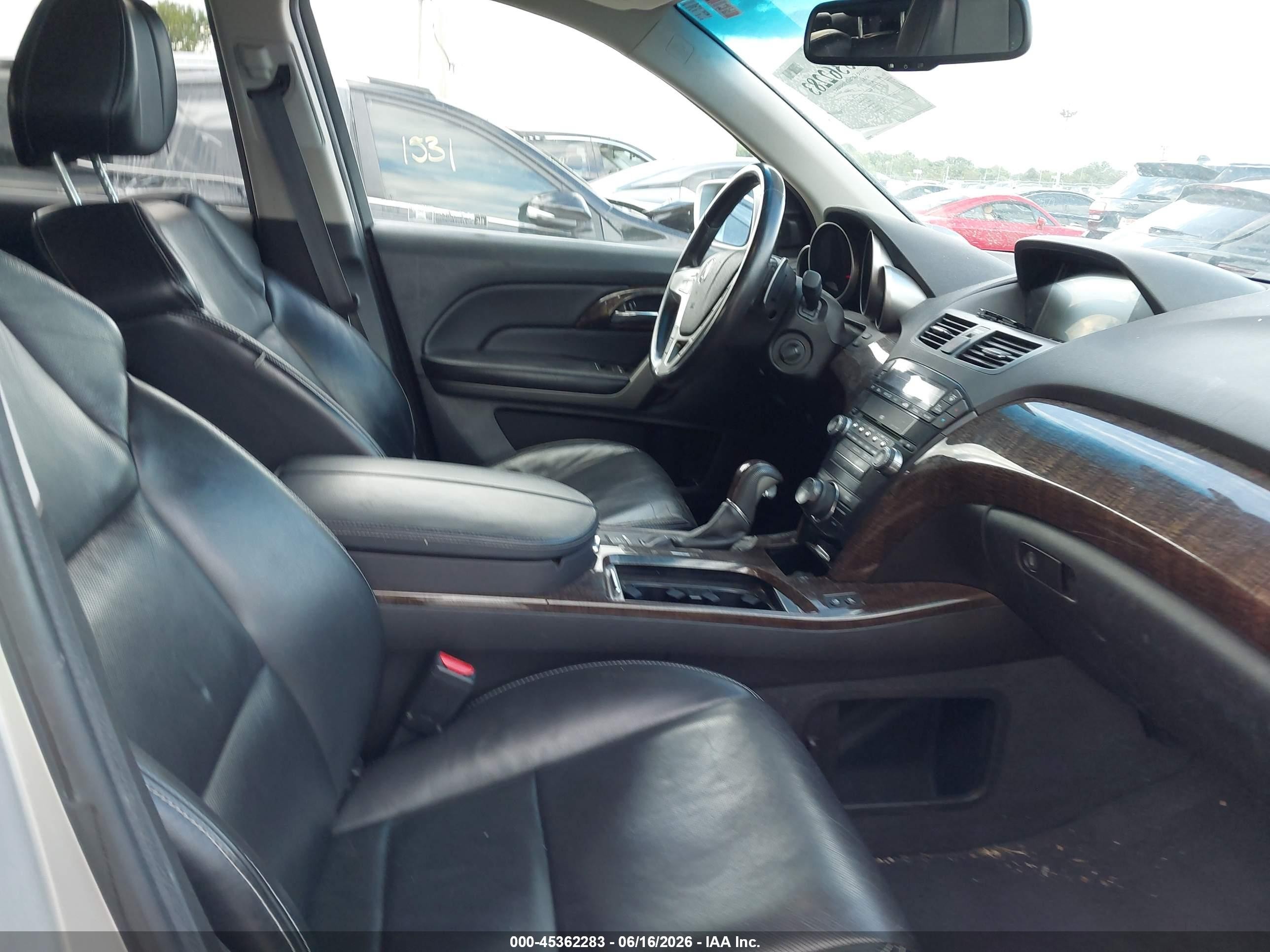 2011 Acura Mdx Advance Package Silver vin: 2HNYD2H59BH521343