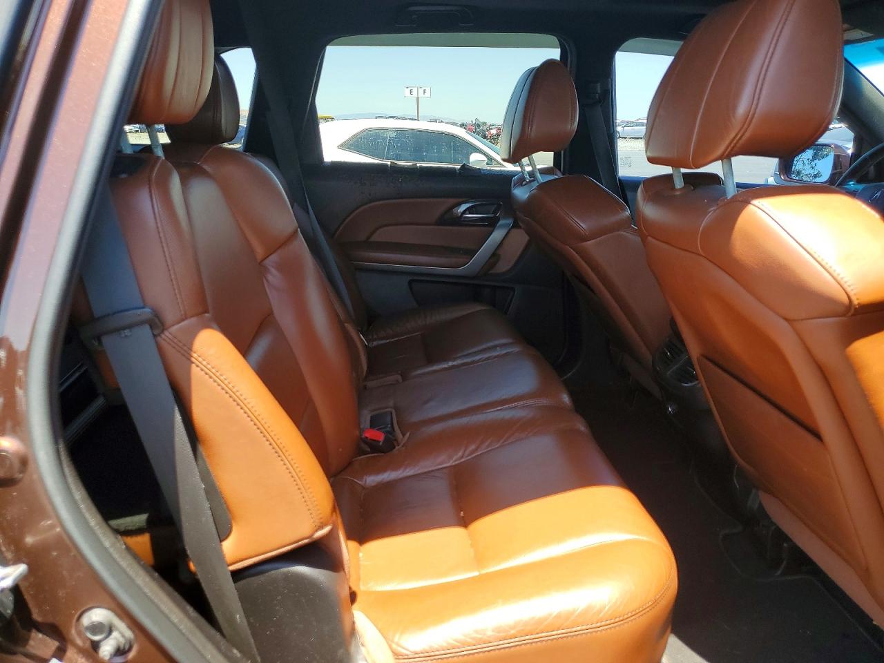 2010 Acura Mdx Advance Brown vin: 2HNYD2H5XAH528008