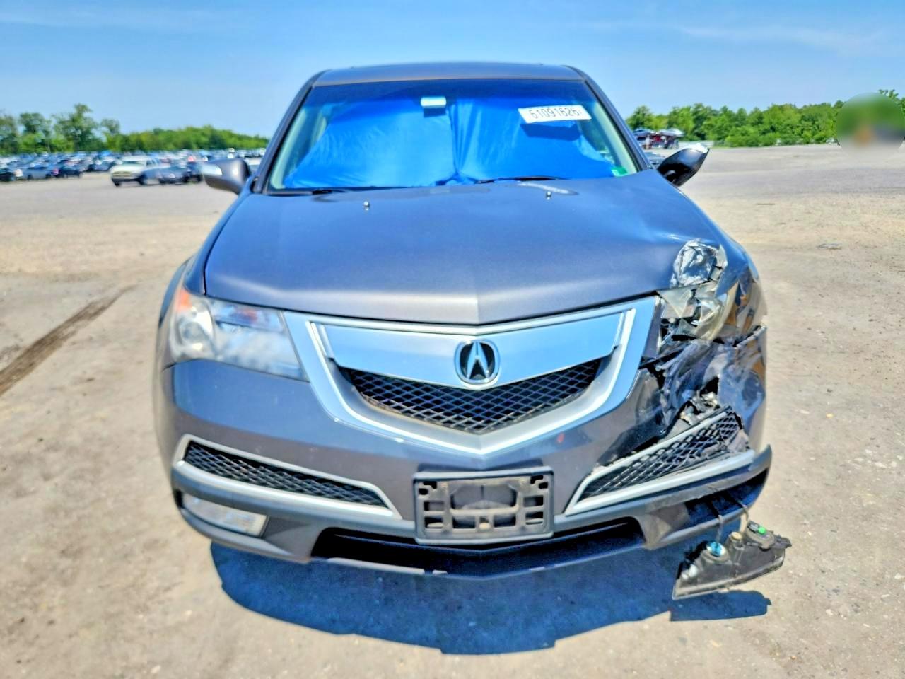 2010 Acura Mdx Technology Серебряный vin: 2HNYD2H60AH510075