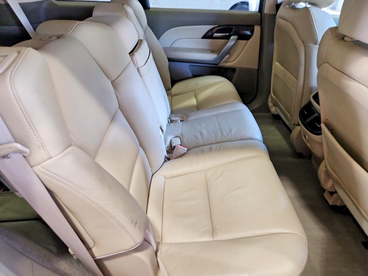 2010 Acura Mdx Technology White vin: 2HNYD2H60AH514014