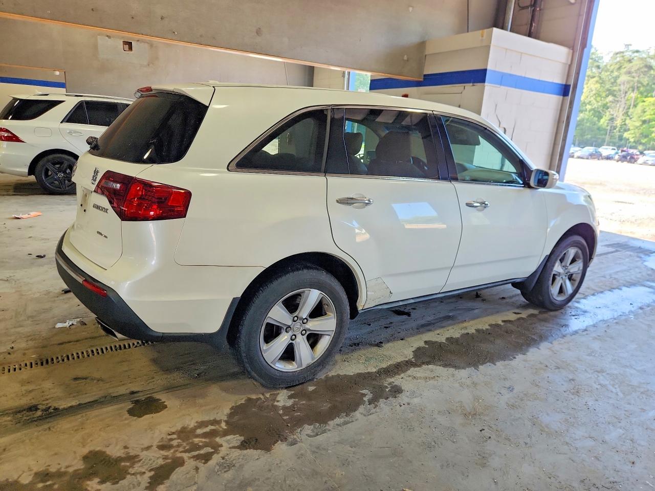 2010 Acura Mdx Technology White vin: 2HNYD2H60AH514014
