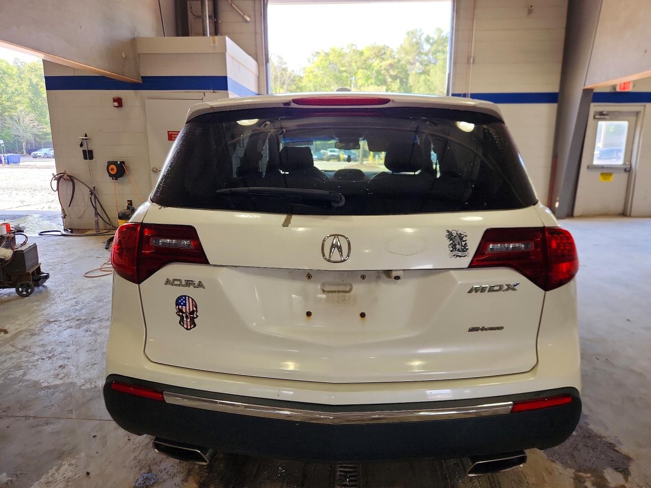 2010 Acura Mdx Technology White vin: 2HNYD2H60AH514014