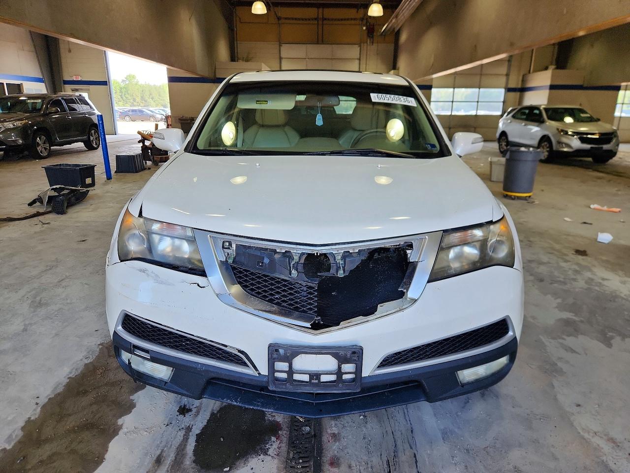 2010 Acura Mdx Technology White vin: 2HNYD2H60AH514014
