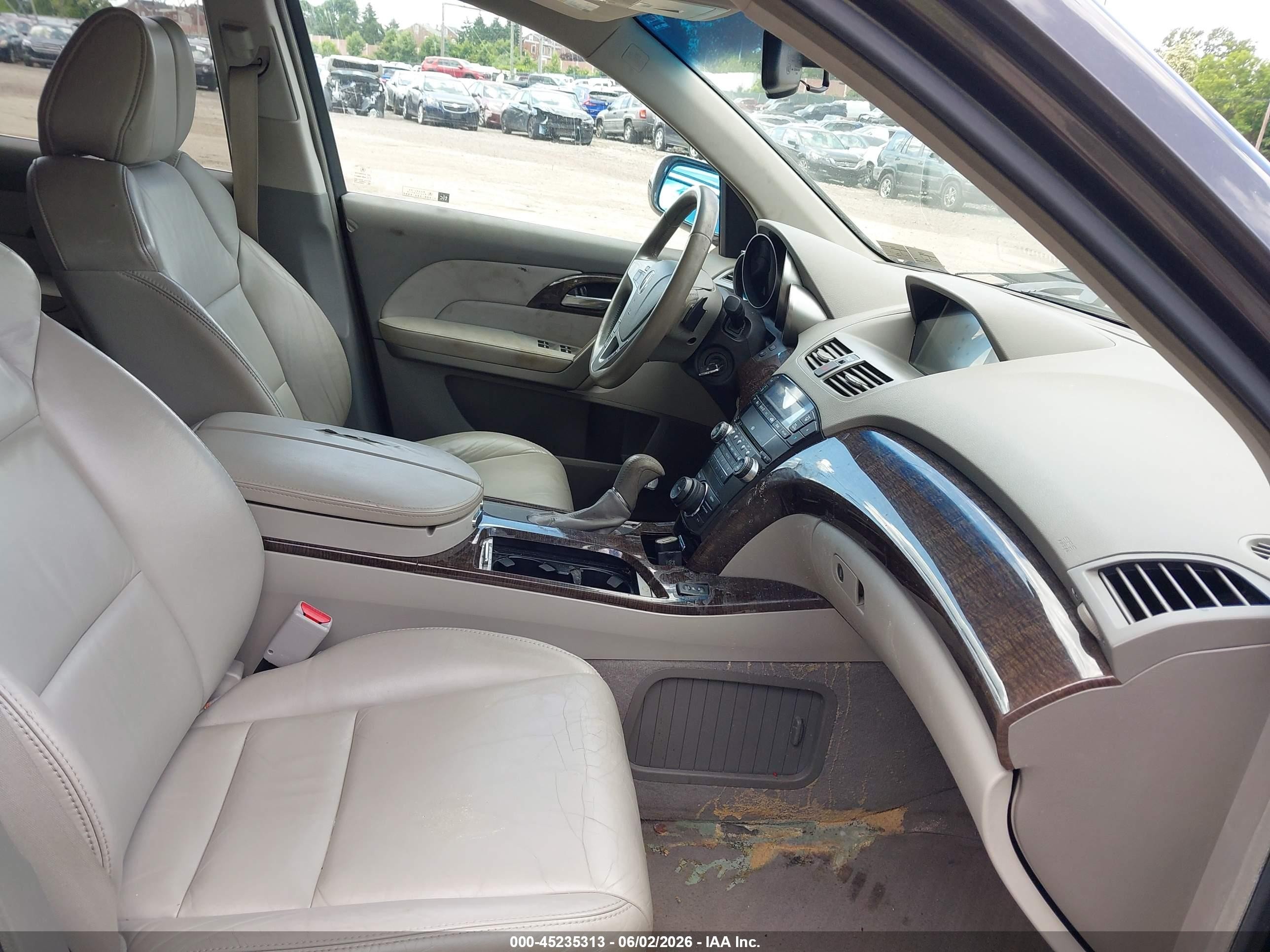 2010 Acura Mdx Technology Package Gray vin: 2HNYD2H60AH523327