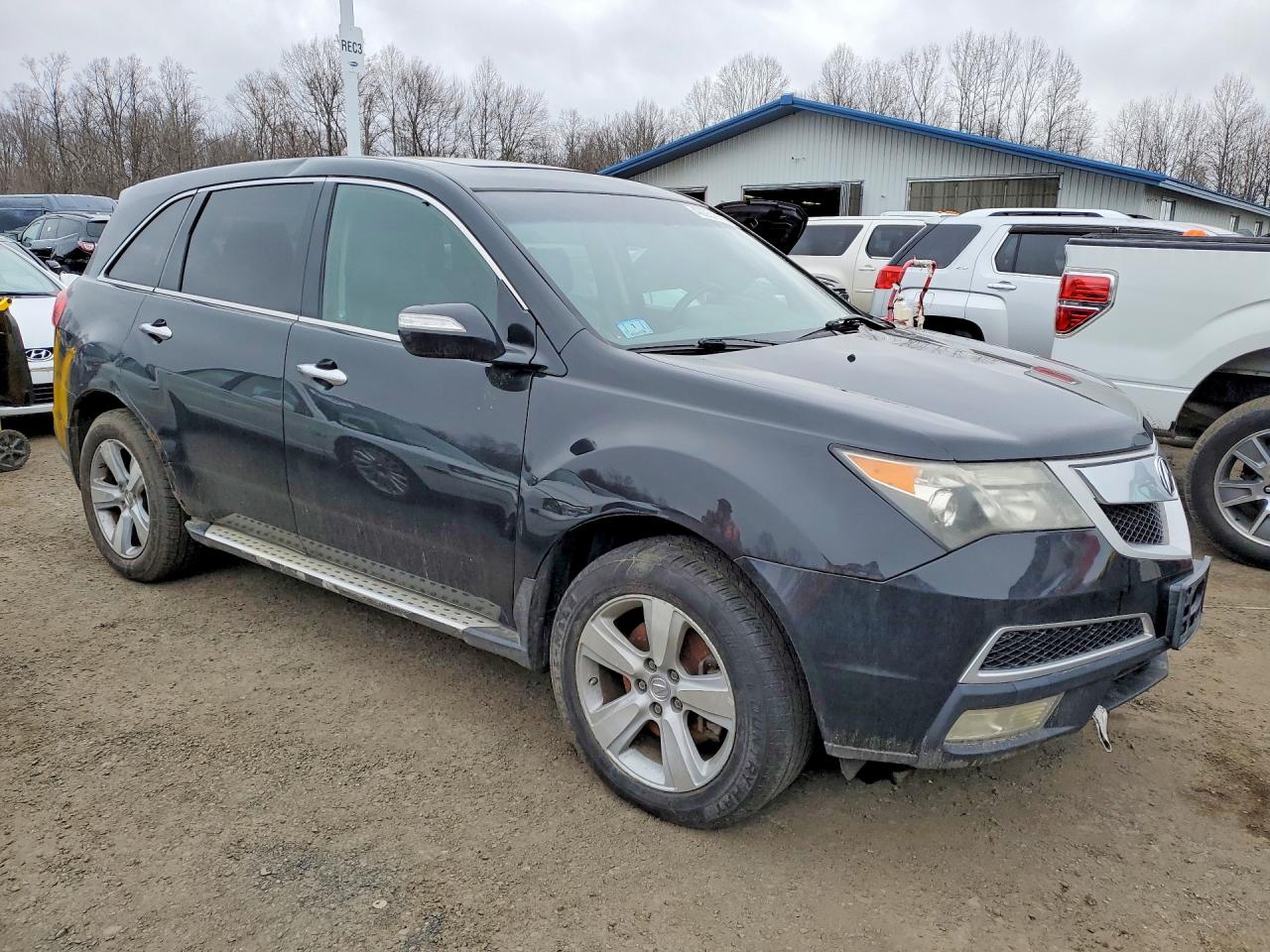2010 Acura Mdx Technology Black vin: 2HNYD2H60AH525983