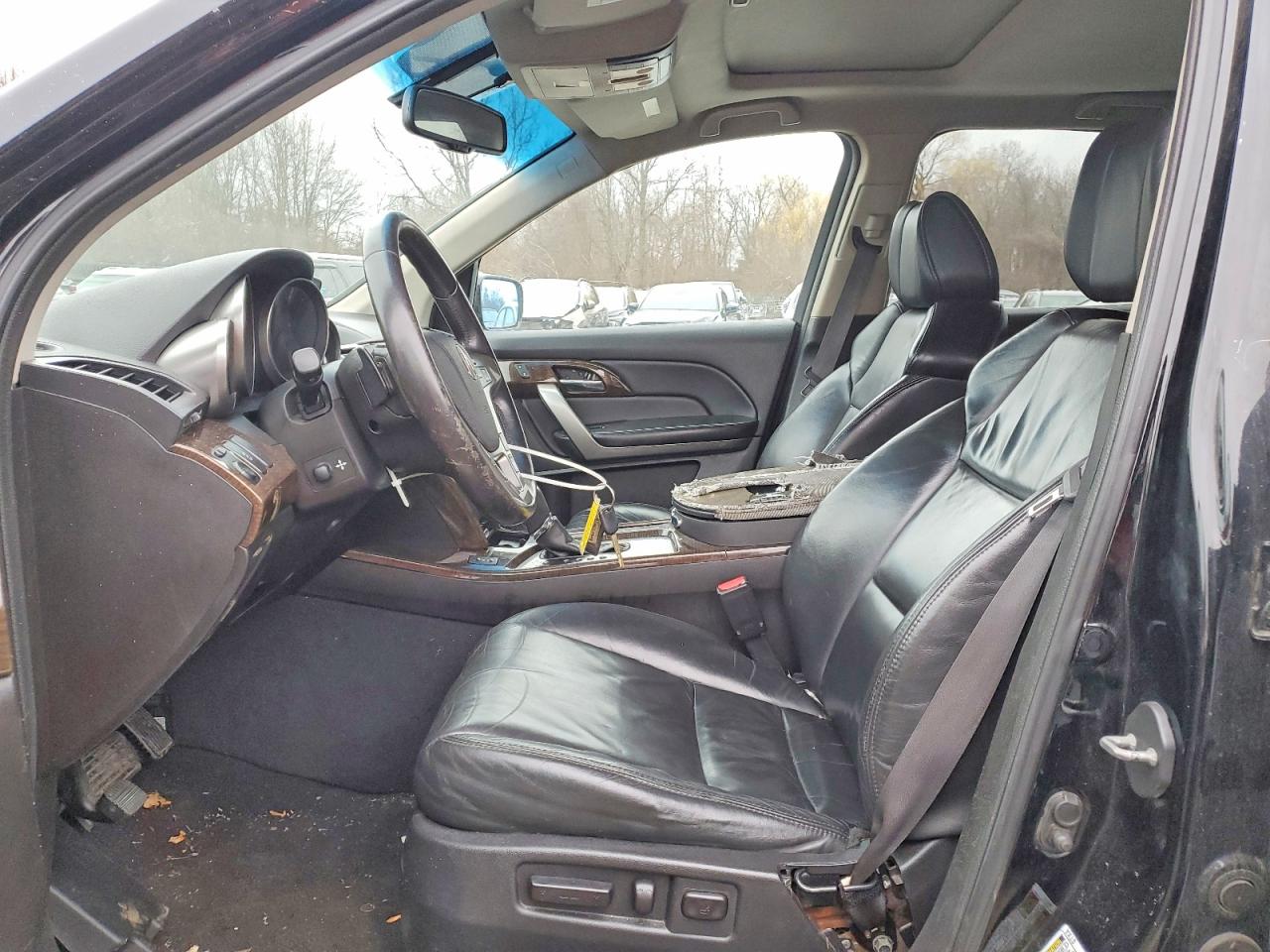 2010 Acura Mdx Technology Black vin: 2HNYD2H60AH525983