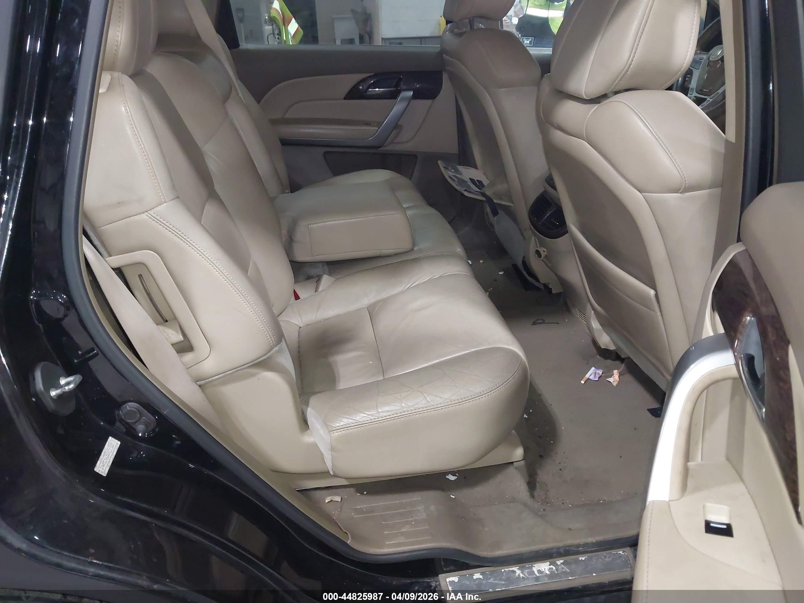 2010 Acura Mdx Technology Package Черный vin: 2HNYD2H60AH531587