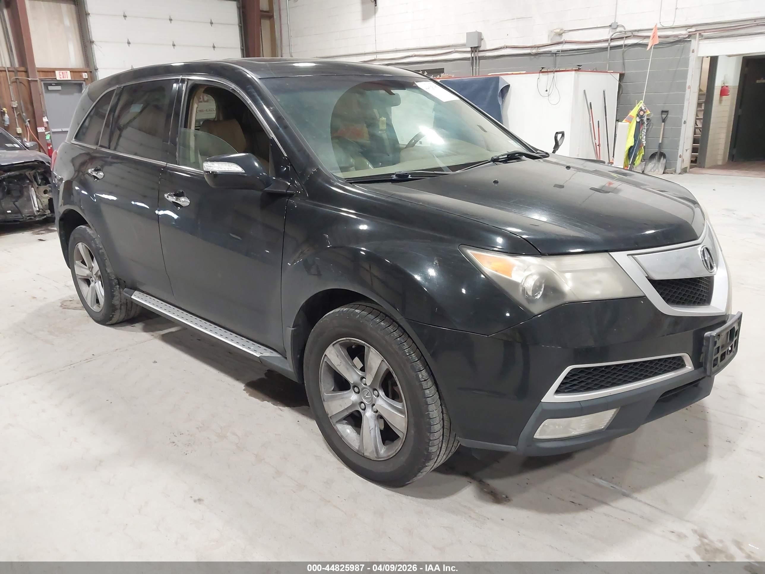 2010 Acura Mdx Technology Package Black vin: 2HNYD2H60AH531587