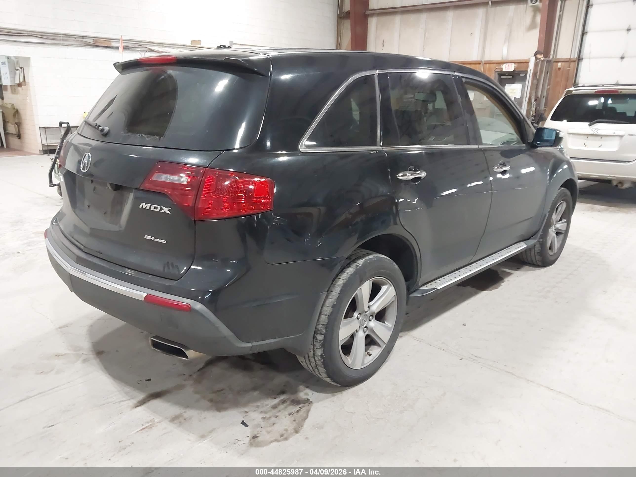 2010 Acura Mdx Technology Package Черный vin: 2HNYD2H60AH531587
