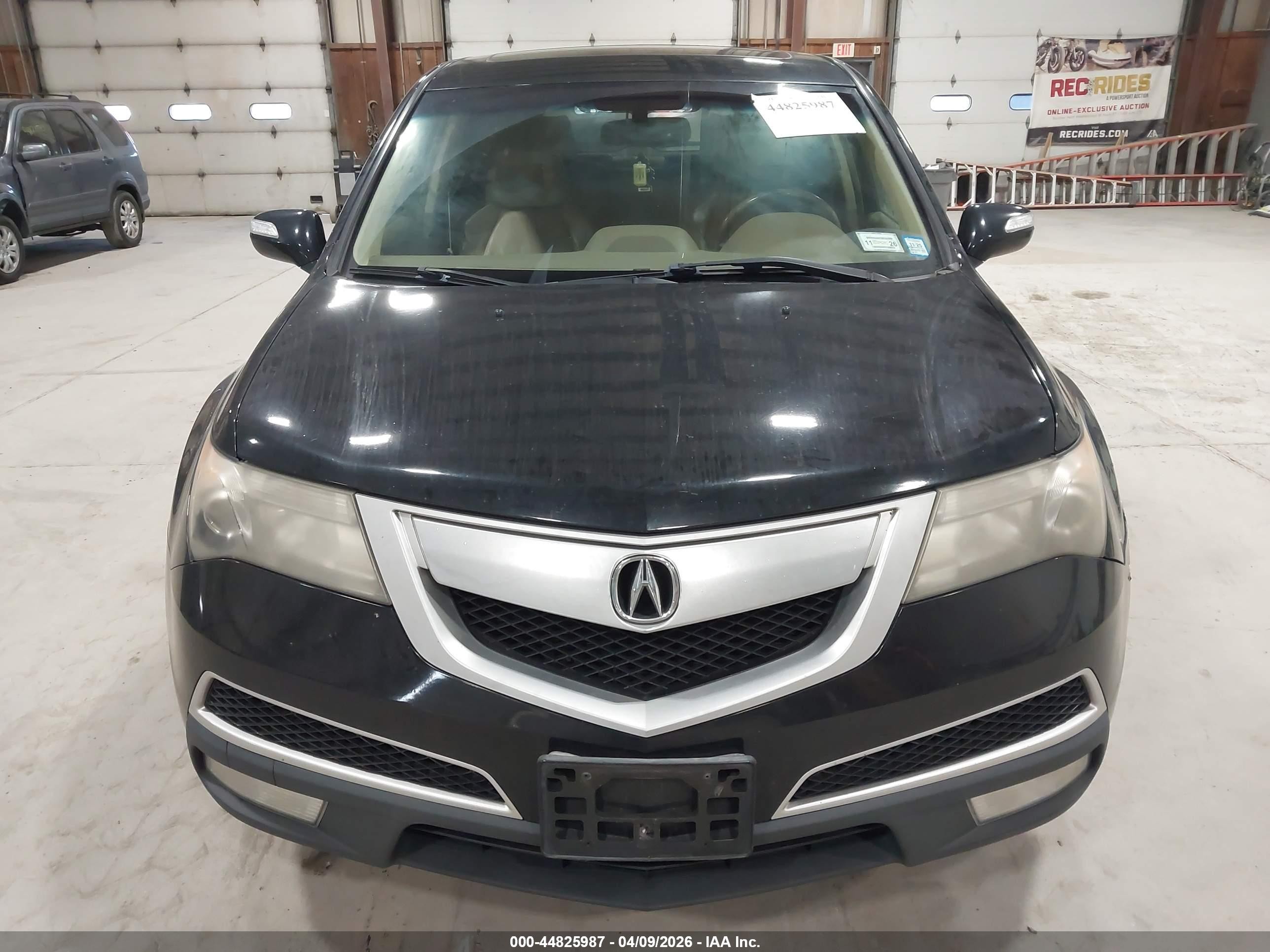 2010 Acura Mdx Technology Package Черный vin: 2HNYD2H60AH531587