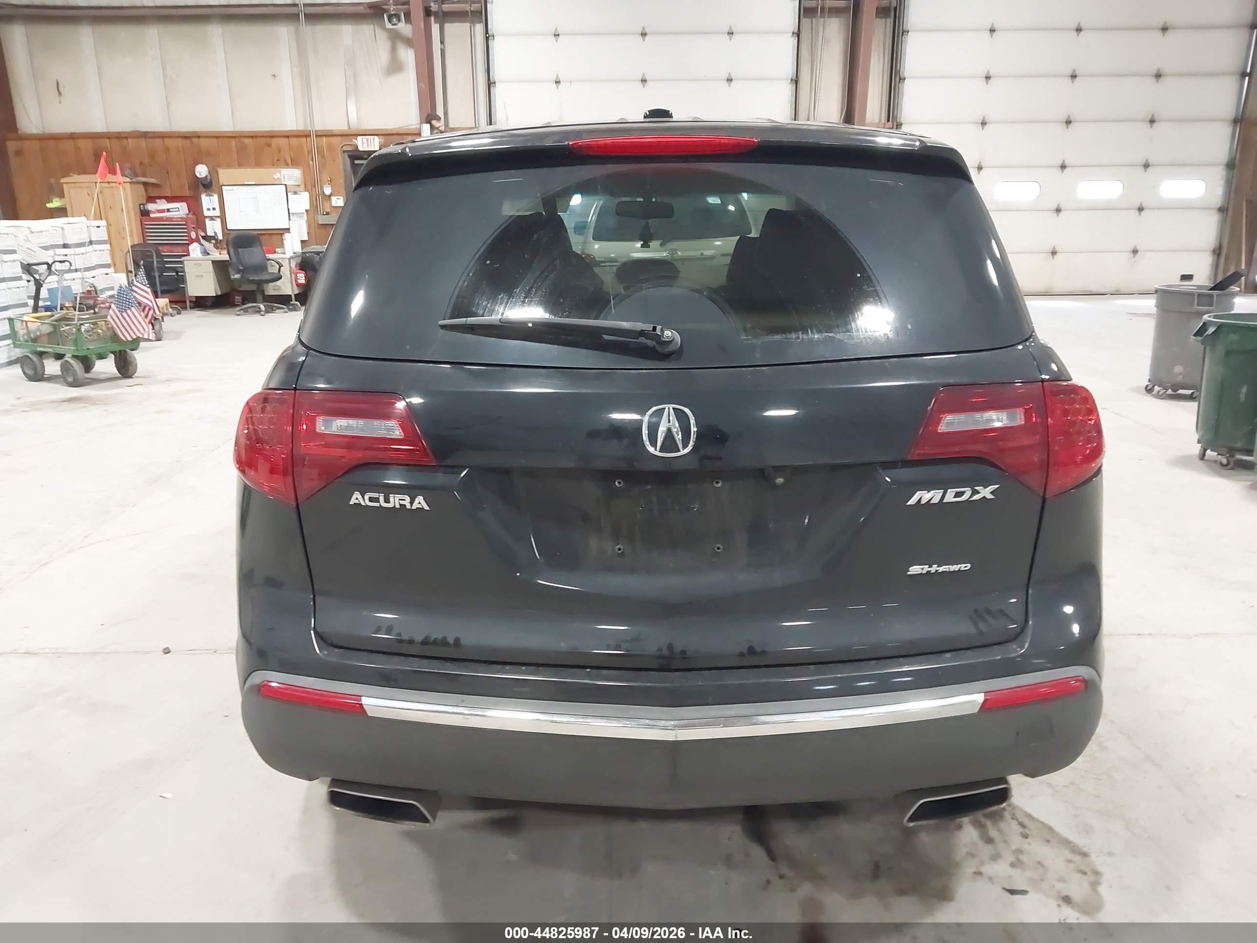 2010 Acura Mdx Technology Package Черный vin: 2HNYD2H60AH531587