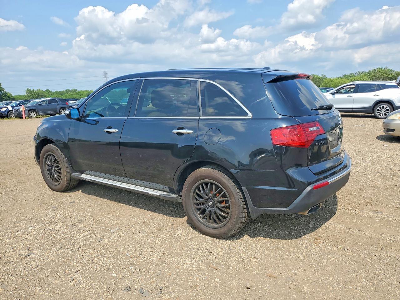 2011 Acura Mdx Technology Black vin: 2HNYD2H60BH003498