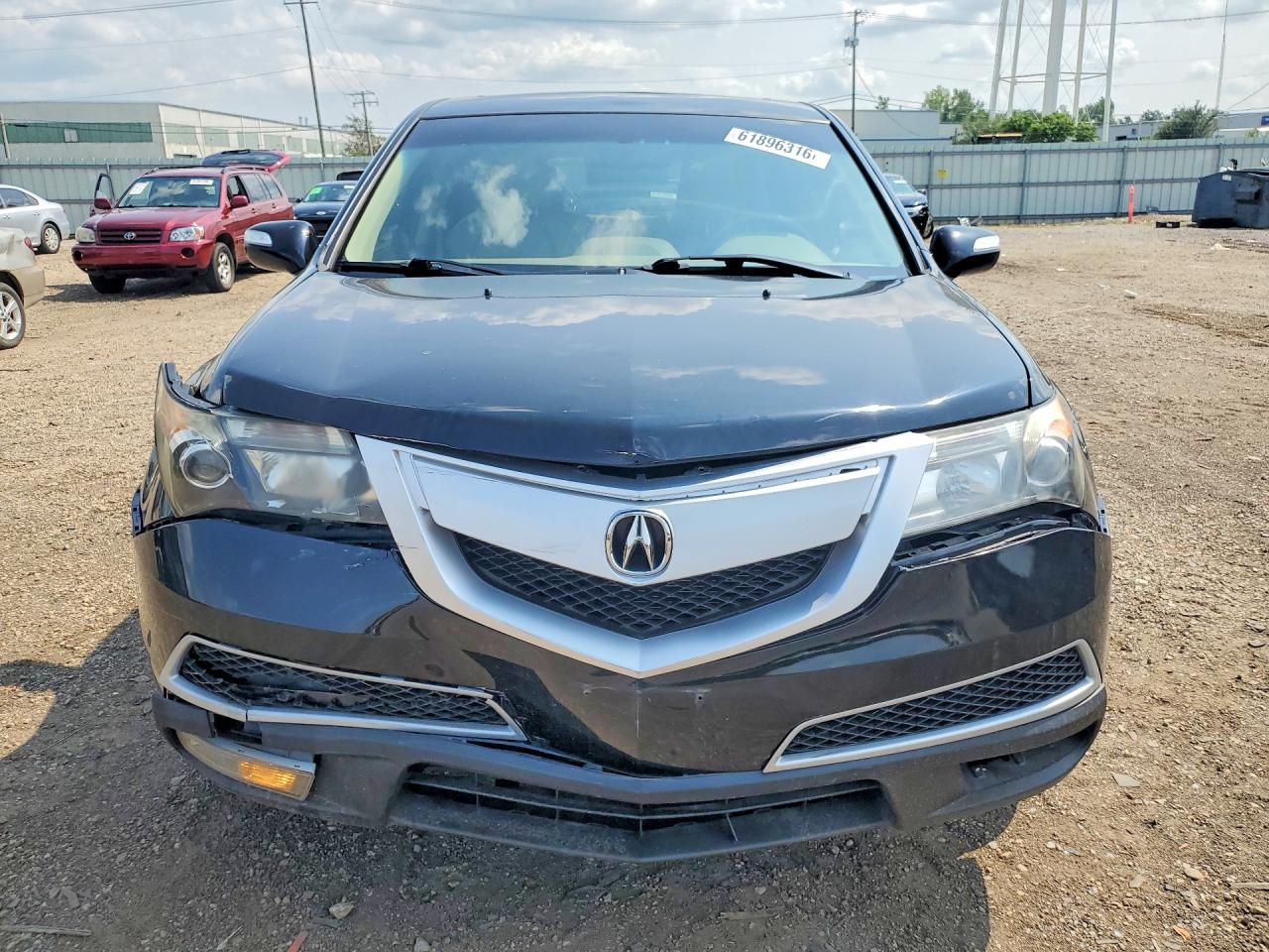 2011 Acura Mdx Technology Black vin: 2HNYD2H60BH003498