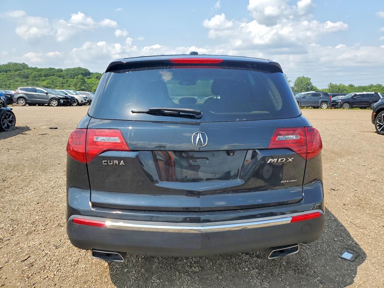 2011 Acura Mdx Technology Black vin: 2HNYD2H60BH003498