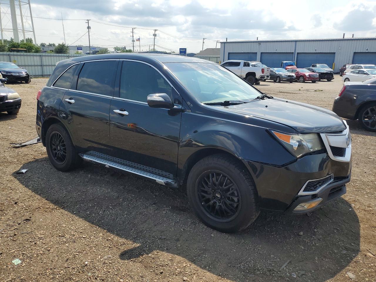 2011 Acura Mdx Technology Black vin: 2HNYD2H60BH003498