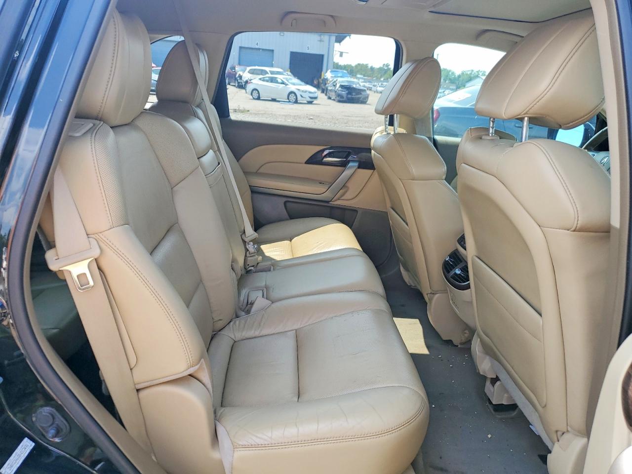 2011 Acura Mdx Technology Black vin: 2HNYD2H60BH003498