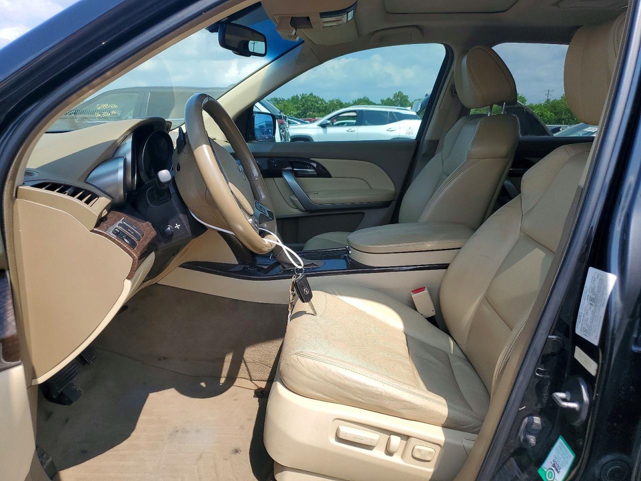 2011 Acura Mdx Technology Black vin: 2HNYD2H60BH003498