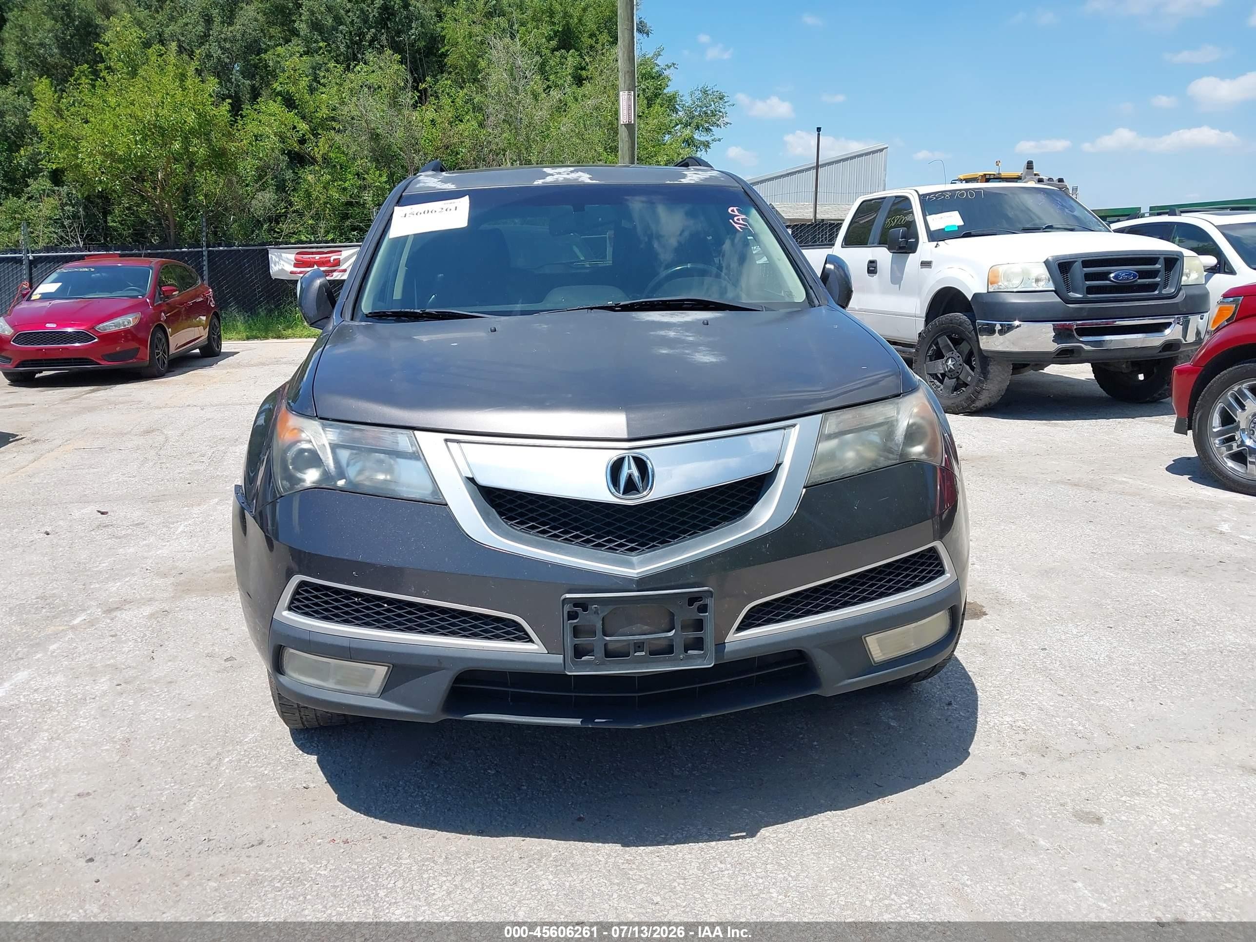 2011 Acura Mdx Technology Package Gray vin: 2HNYD2H60BH505525